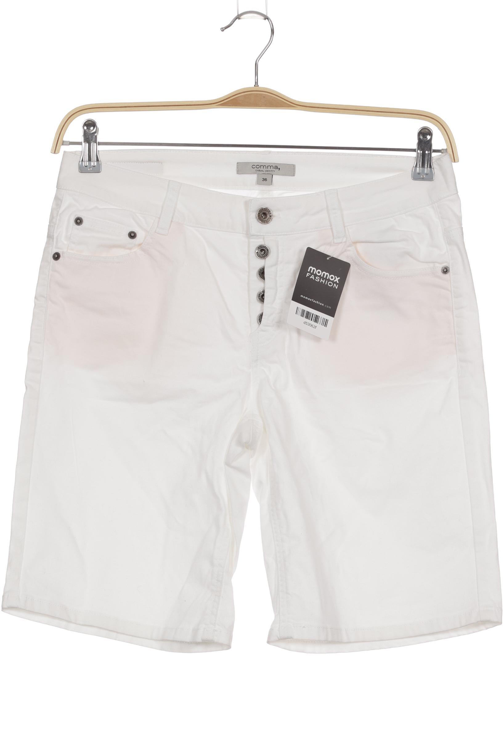 

Comma Damen Shorts, weiß, Gr. 36