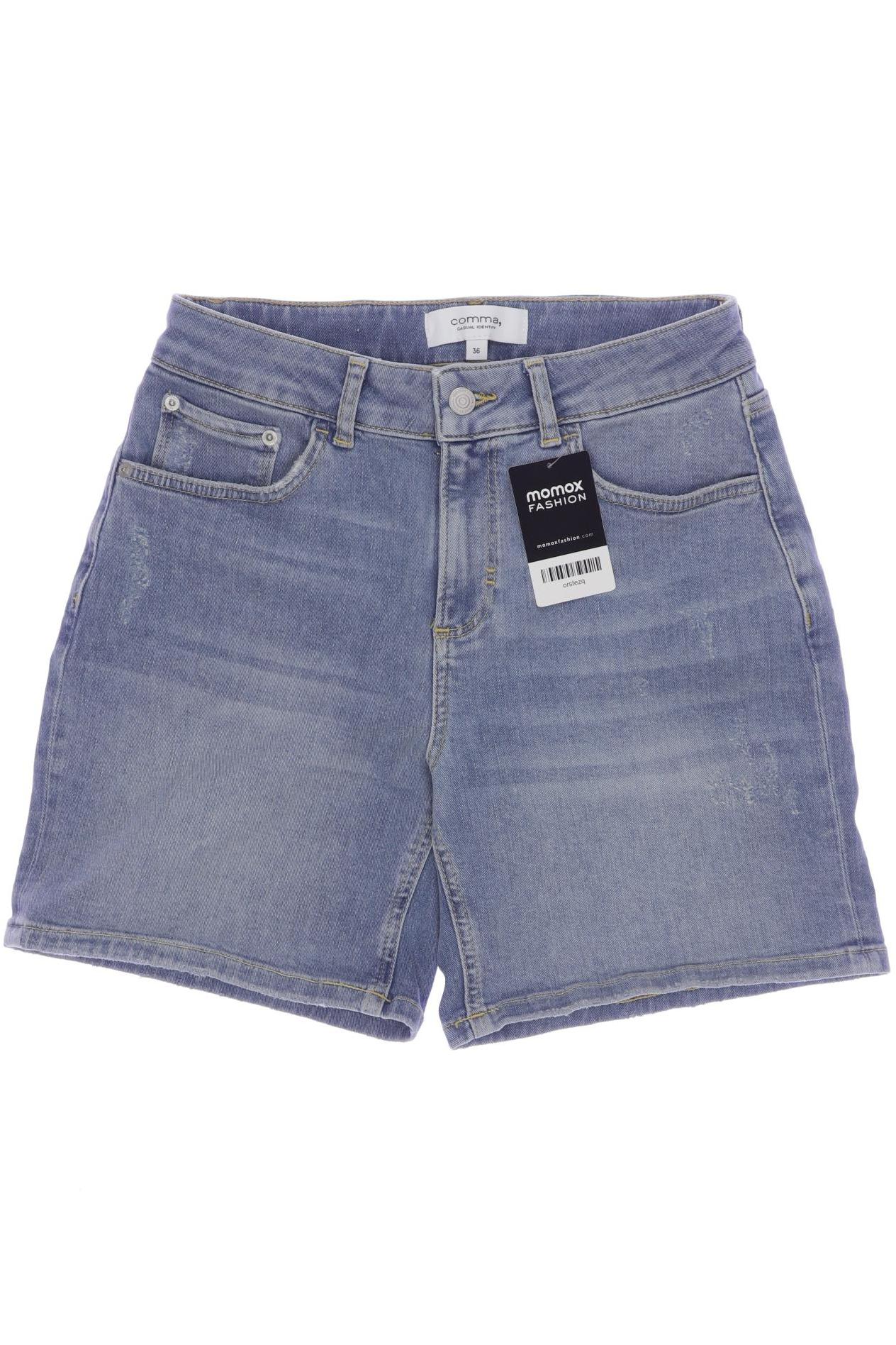 

Comma Damen Shorts, blau, Gr. 36
