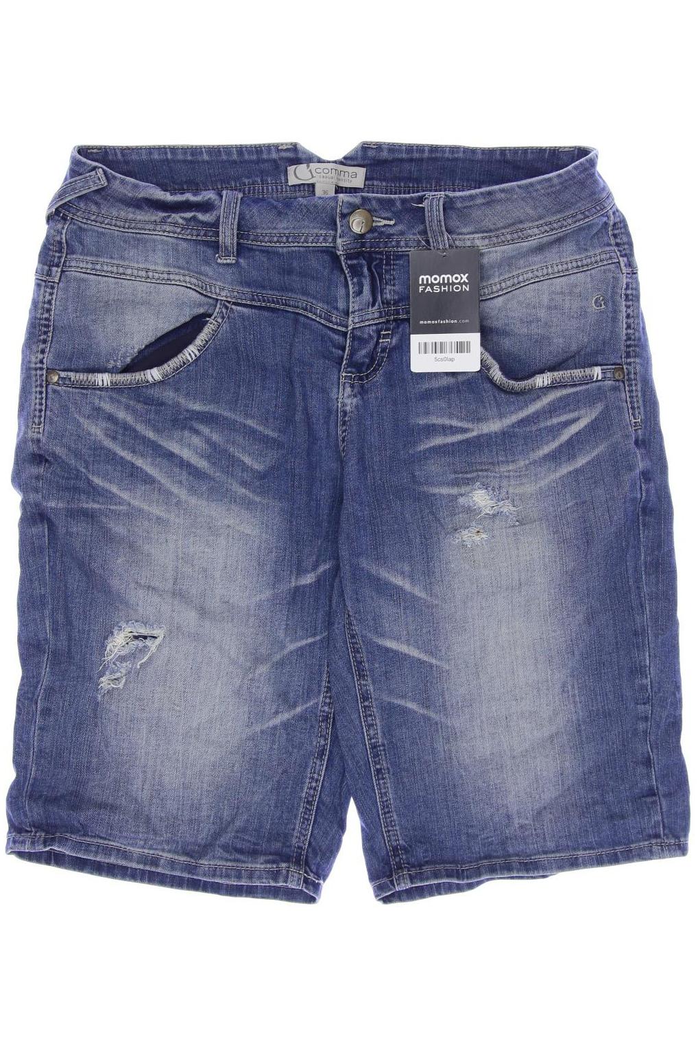 

Comma Damen Shorts, blau, Gr. 36