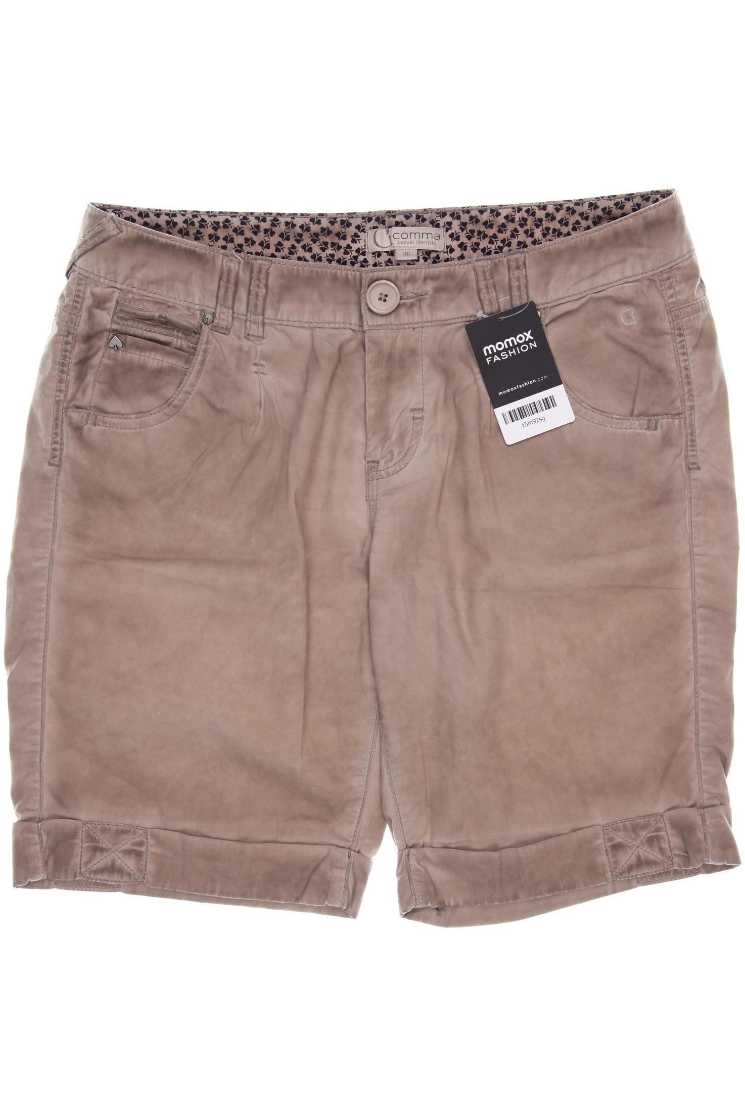 

Comma Damen Shorts, beige, Gr. 36