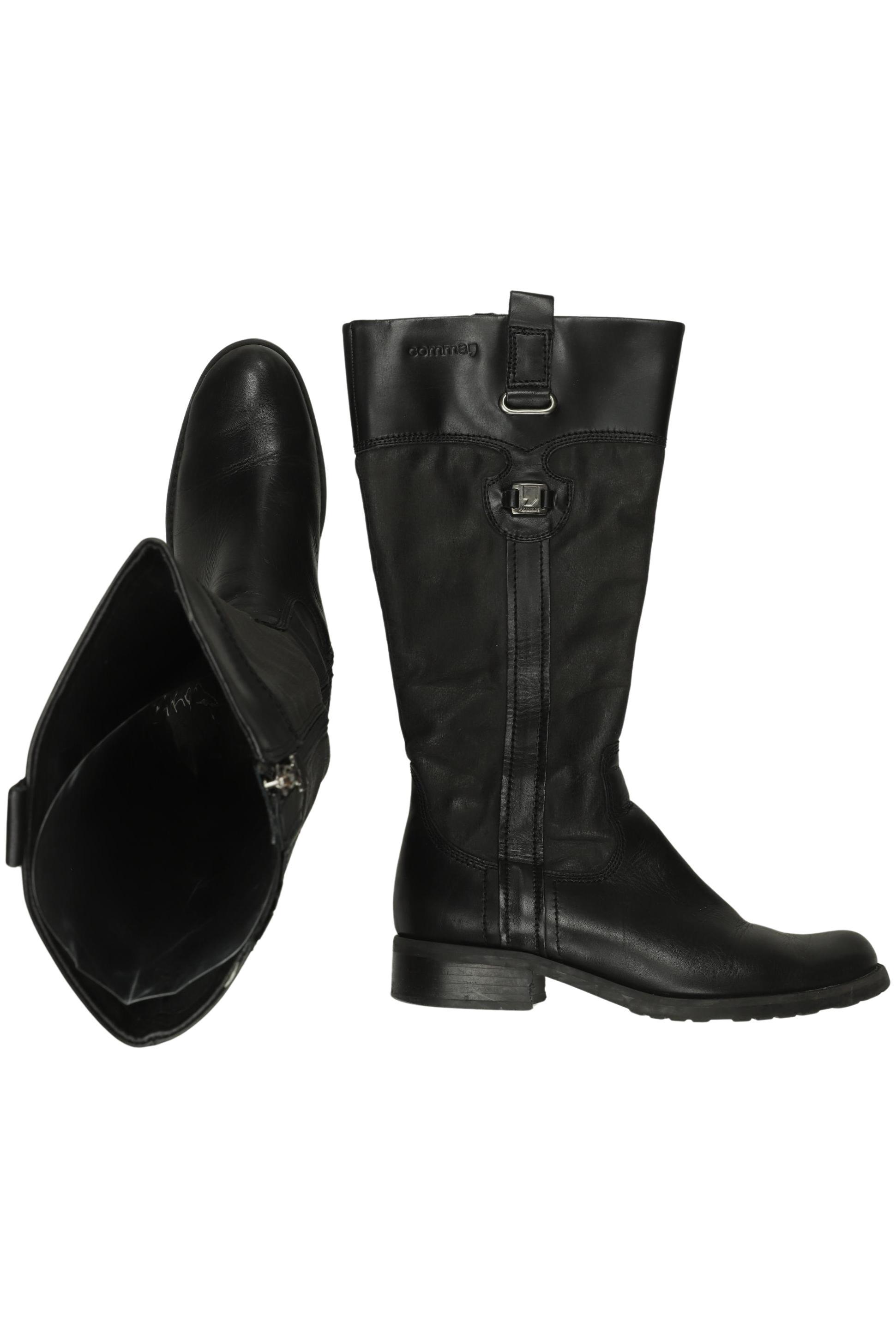 

Comma Damen Stiefel, schwarz, Gr. 38