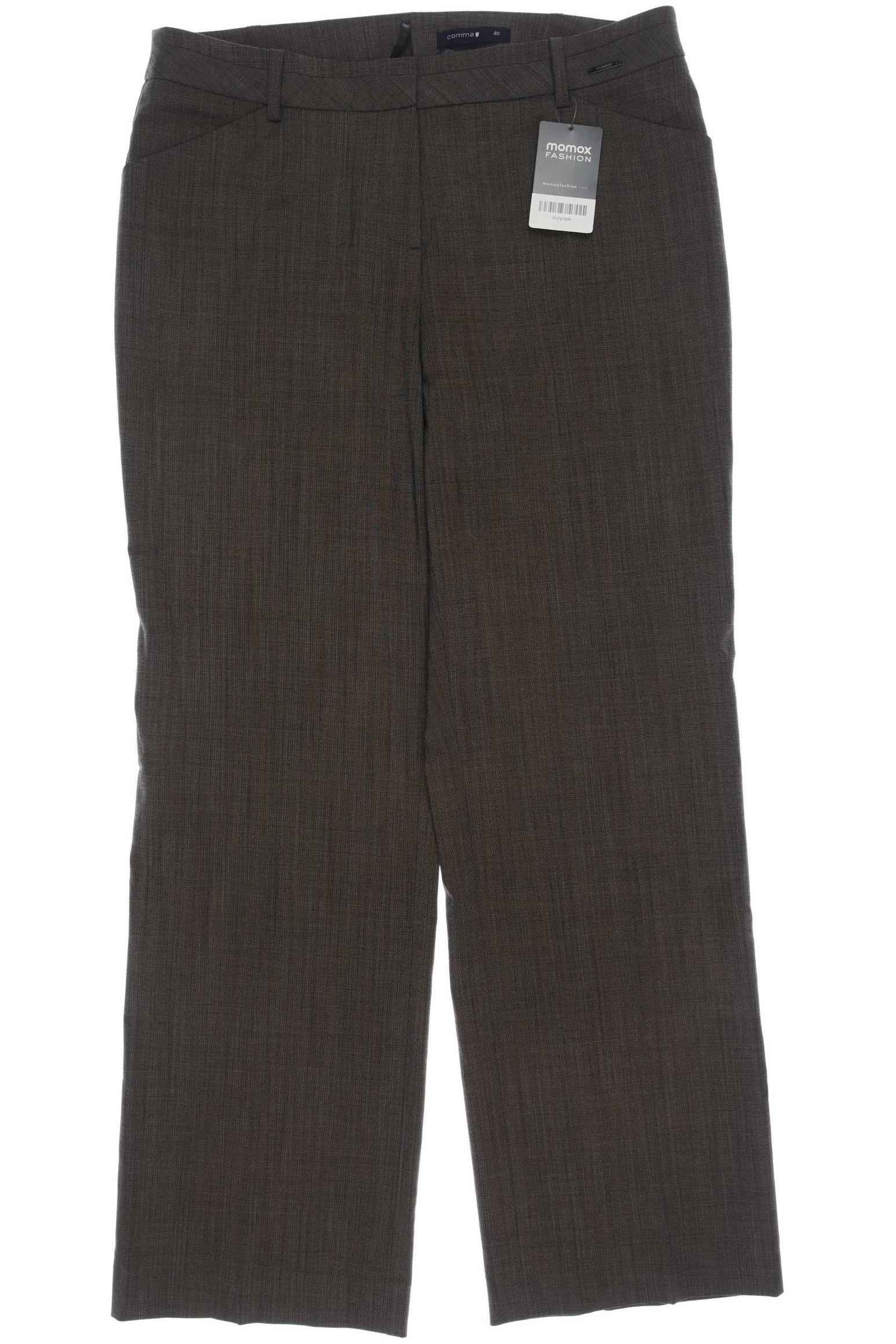 

Comma Damen Stoffhose, braun, Gr. 40