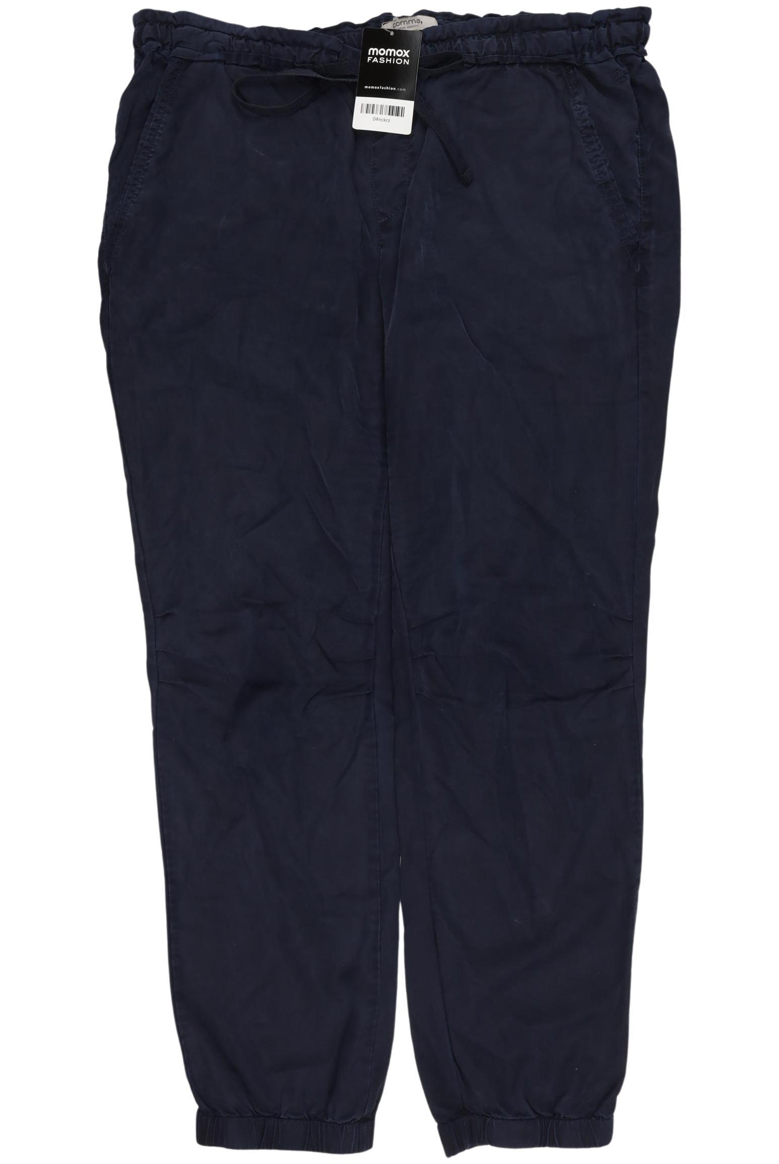 

Comma Damen Stoffhose, marineblau, Gr. 42