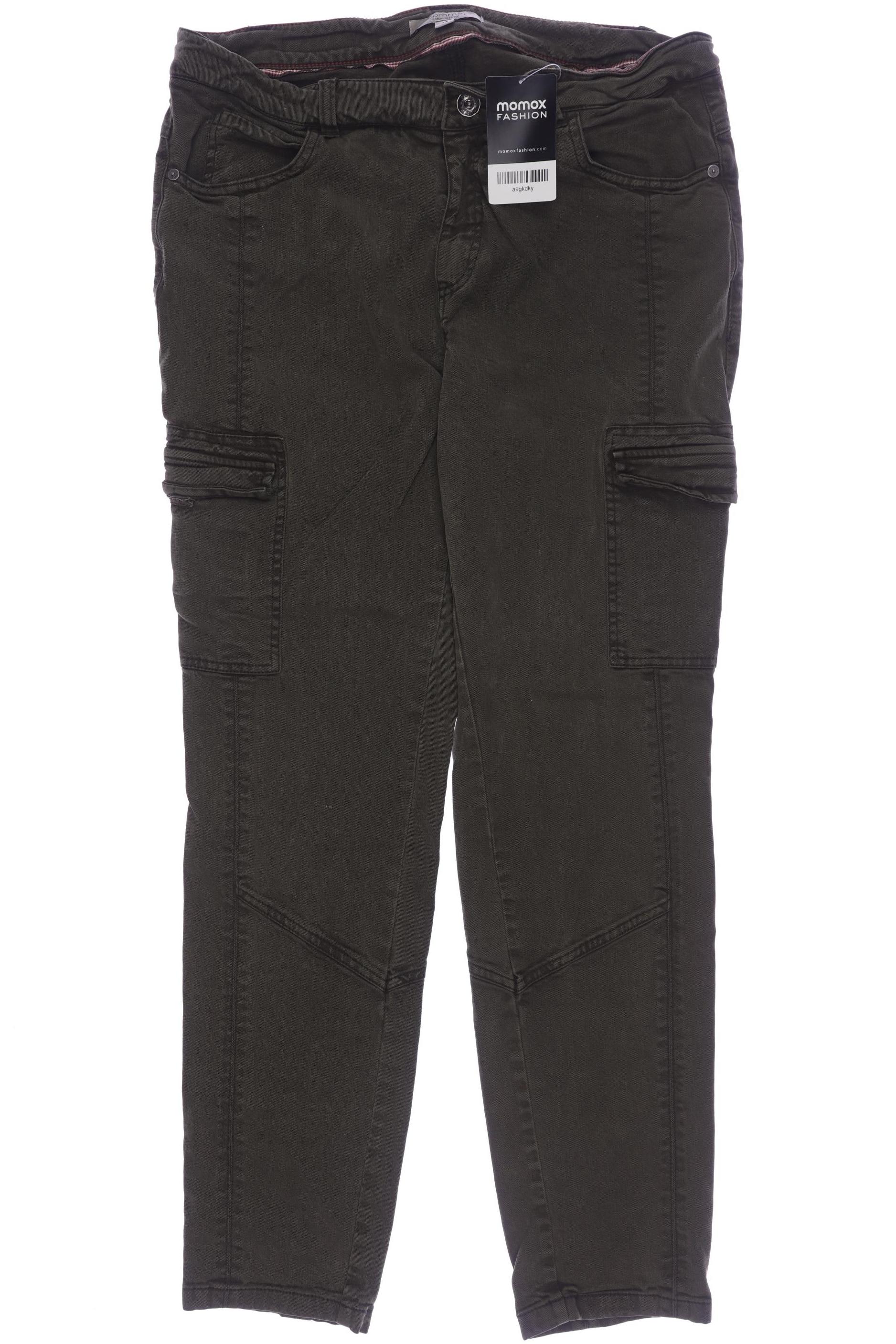 

Comma Damen Stoffhose, grün, Gr. 42