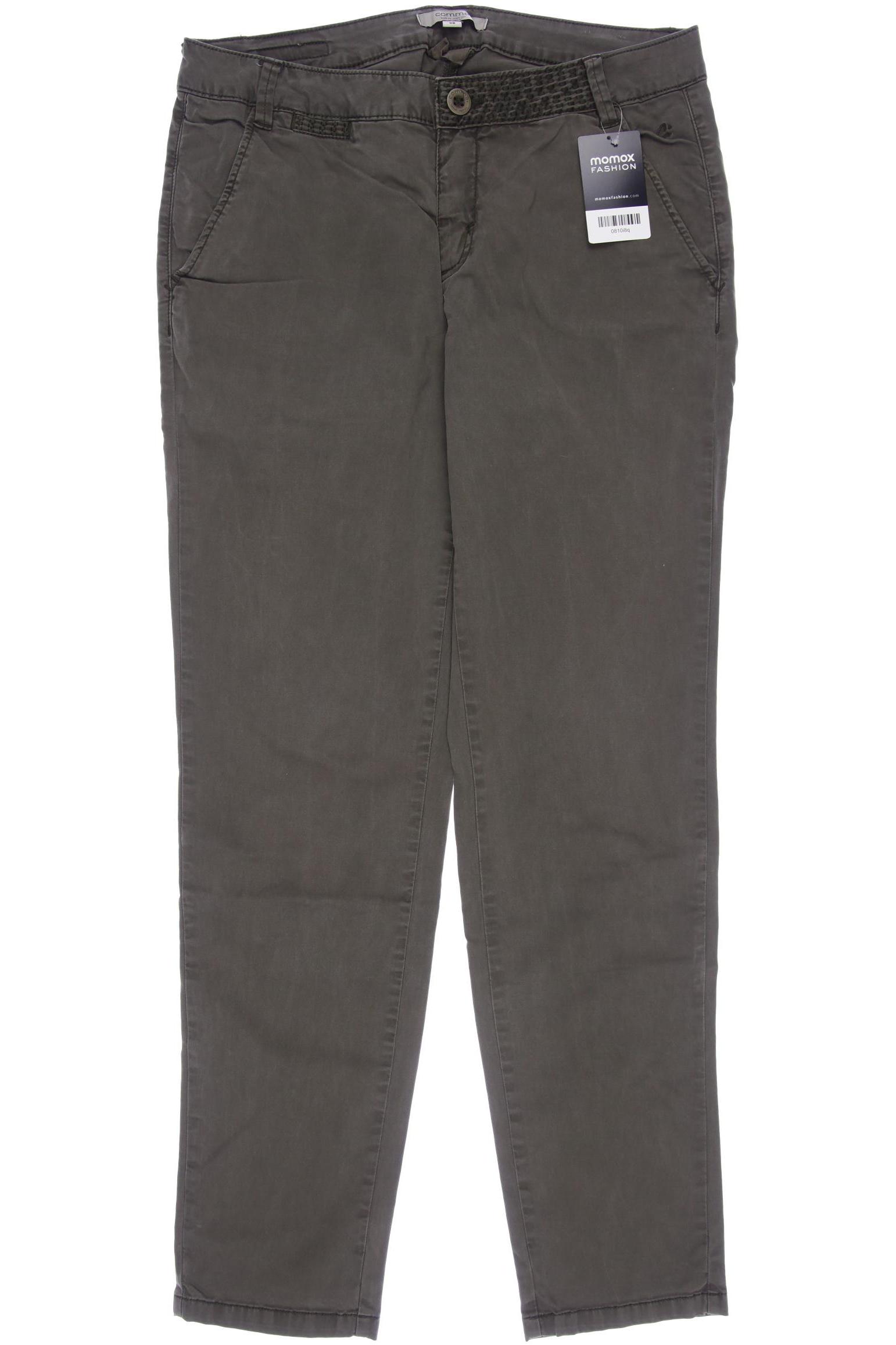 

Comma Damen Stoffhose, grün, Gr. 38