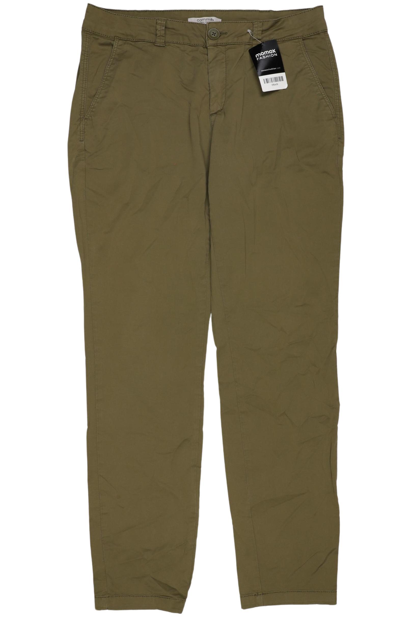 

Comma Damen Stoffhose, grün, Gr. 38