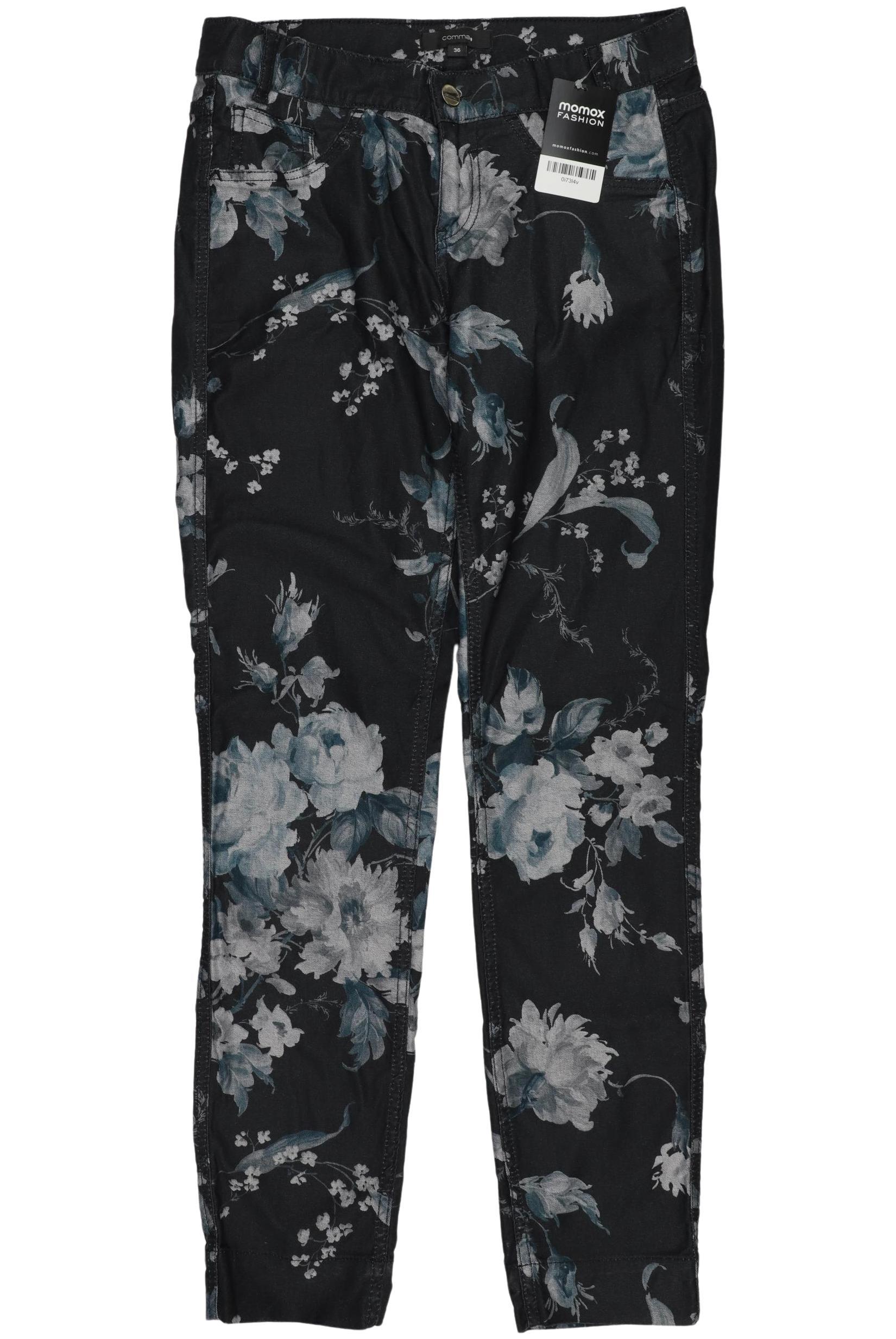 

Comma Damen Stoffhose, türkis, Gr. 36
