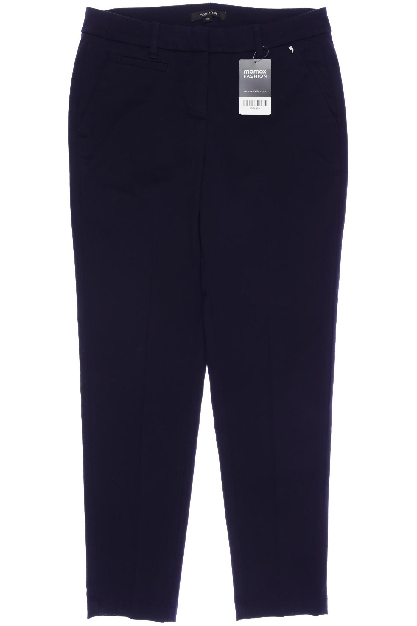 

Comma Damen Stoffhose, marineblau, Gr. 36