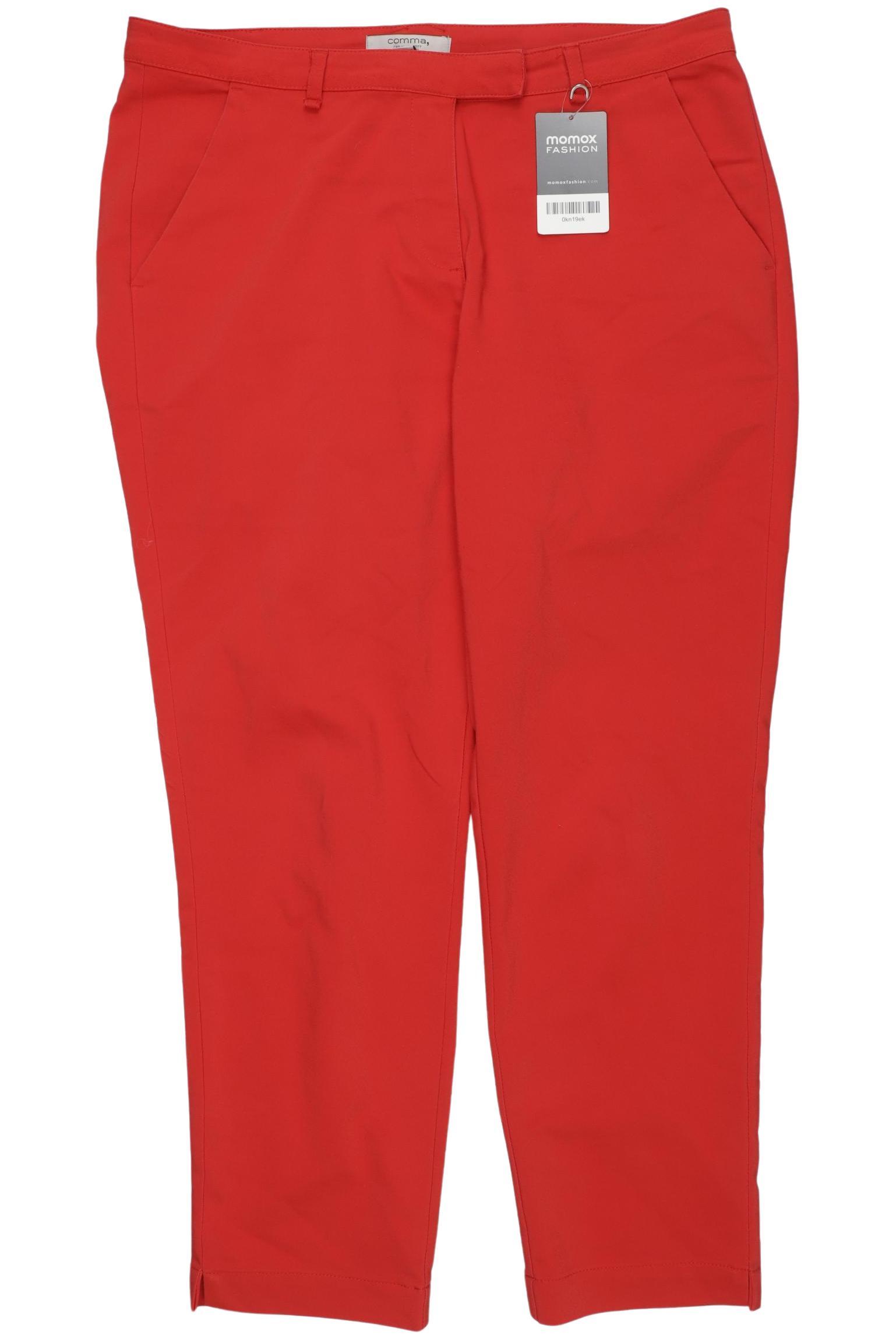 

Comma Damen Stoffhose, rot, Gr. 40