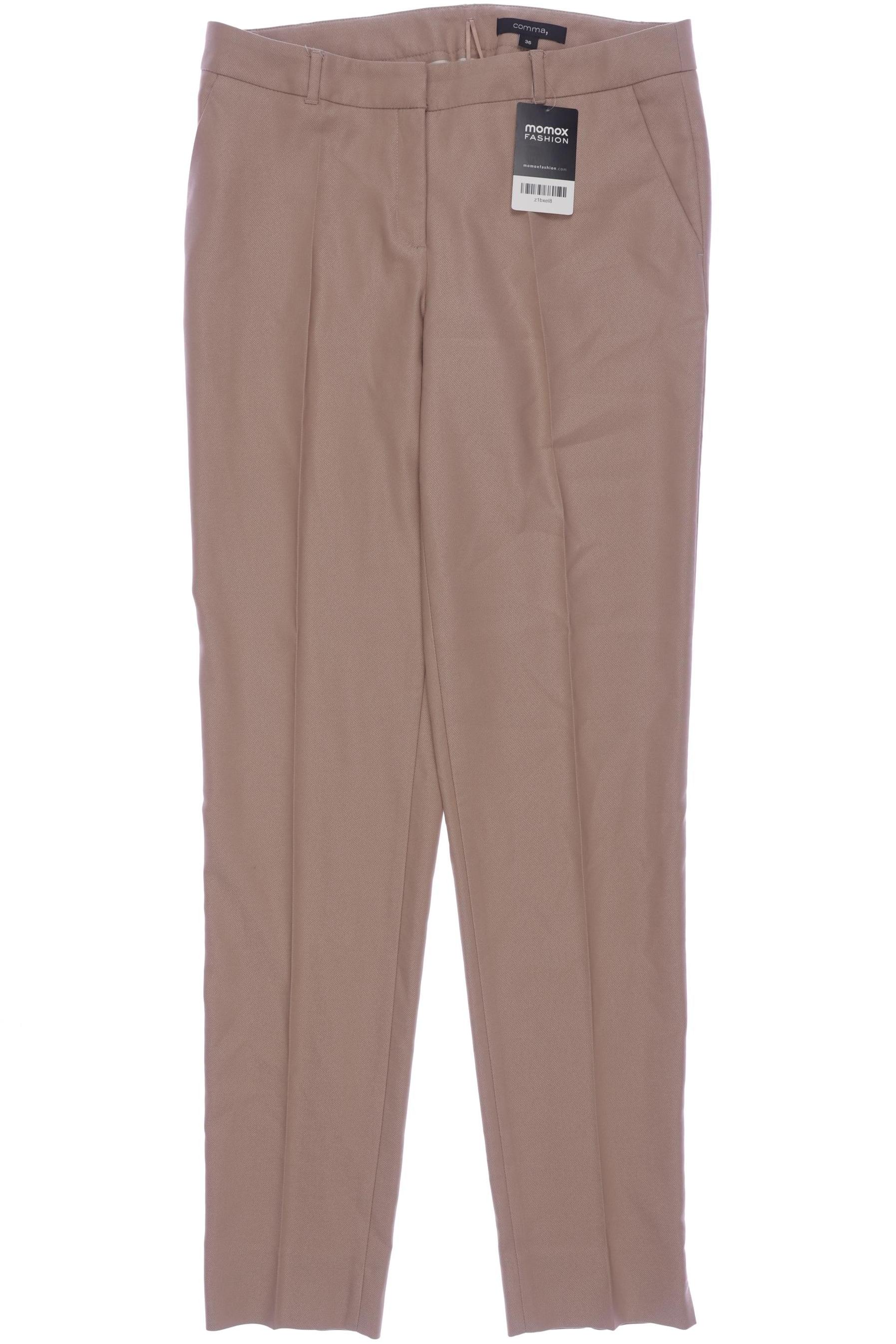 

Comma Damen Stoffhose, beige, Gr. 36