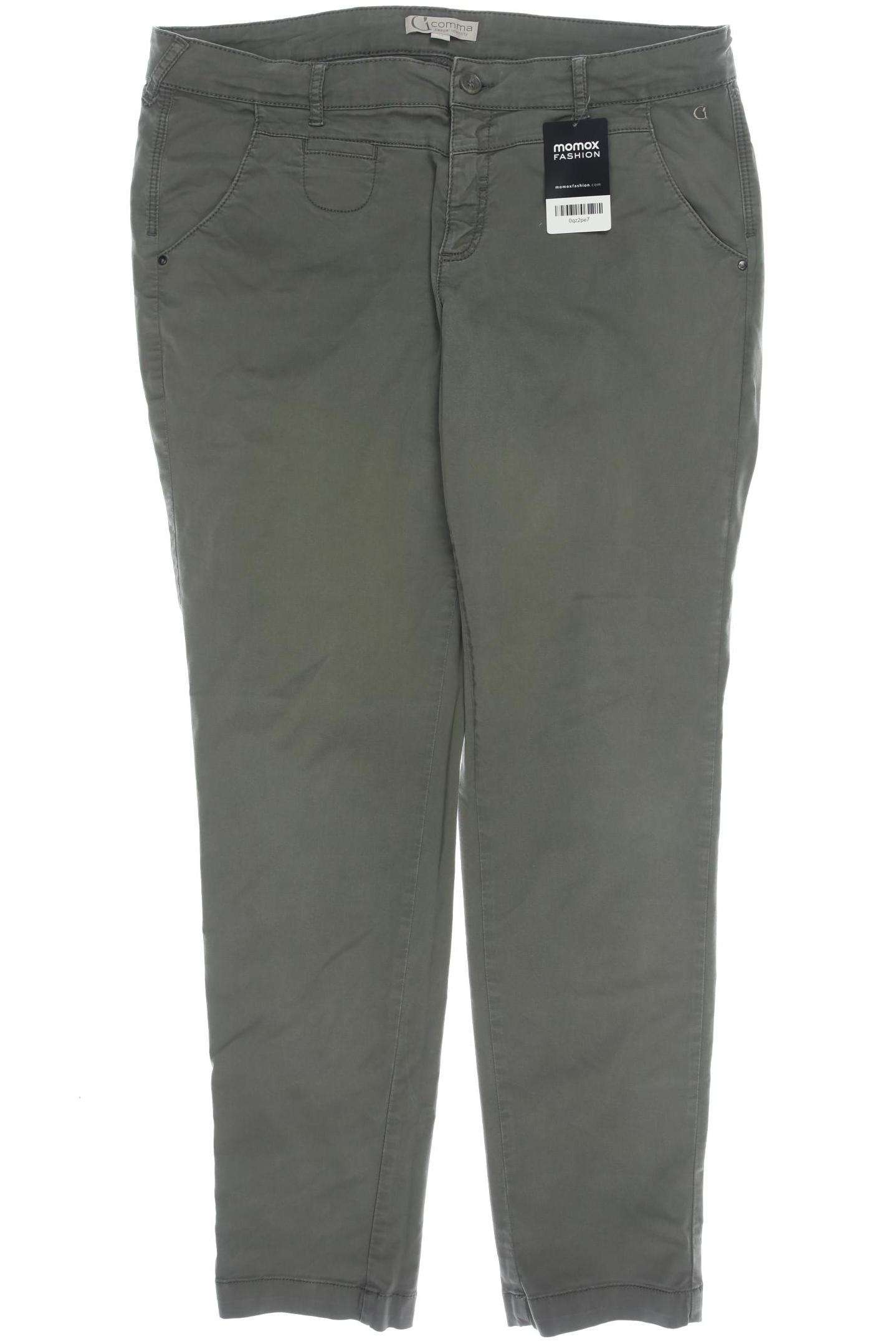 

Comma Damen Stoffhose, grün, Gr. 42