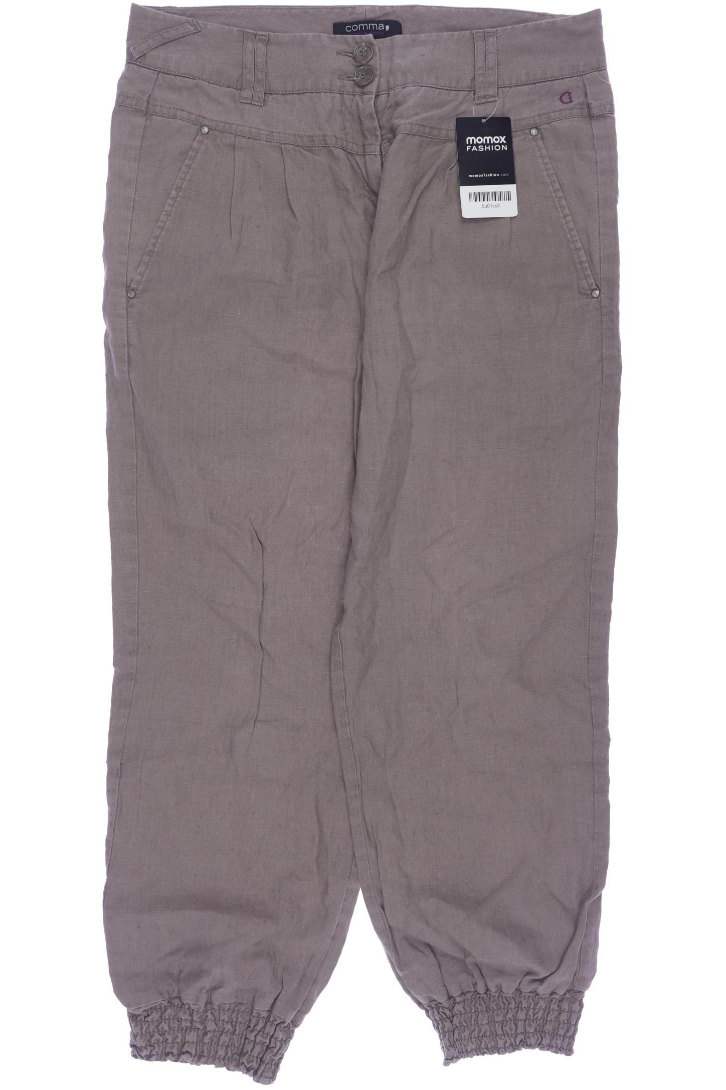 

Comma Damen Stoffhose, beige, Gr. 36