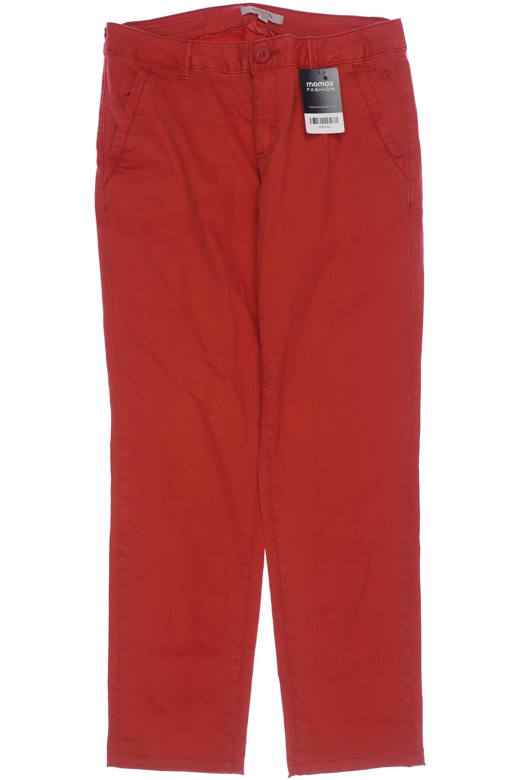 

Comma Damen Stoffhose, rot, Gr. 36