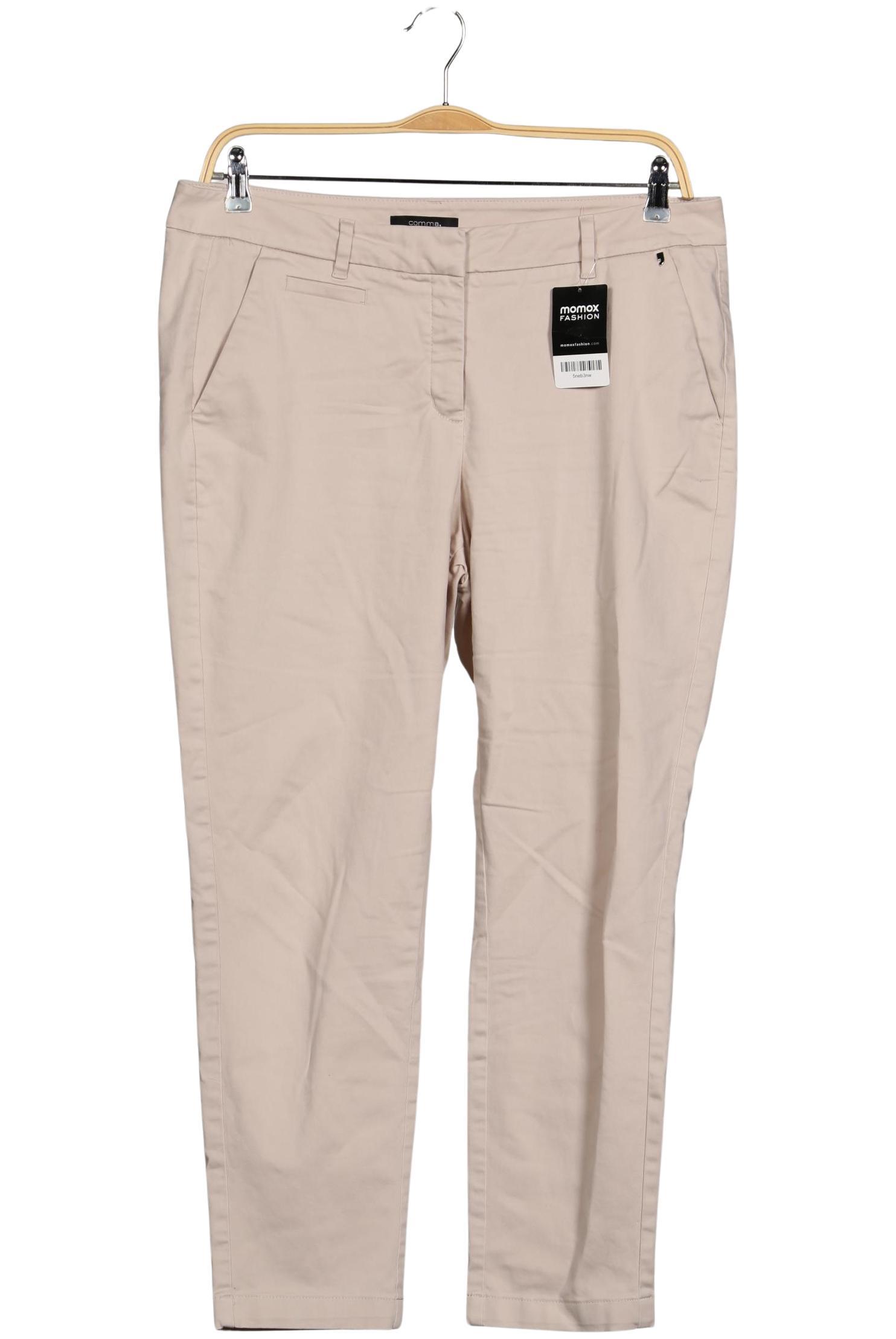 

Comma Damen Stoffhose, beige, Gr. 44