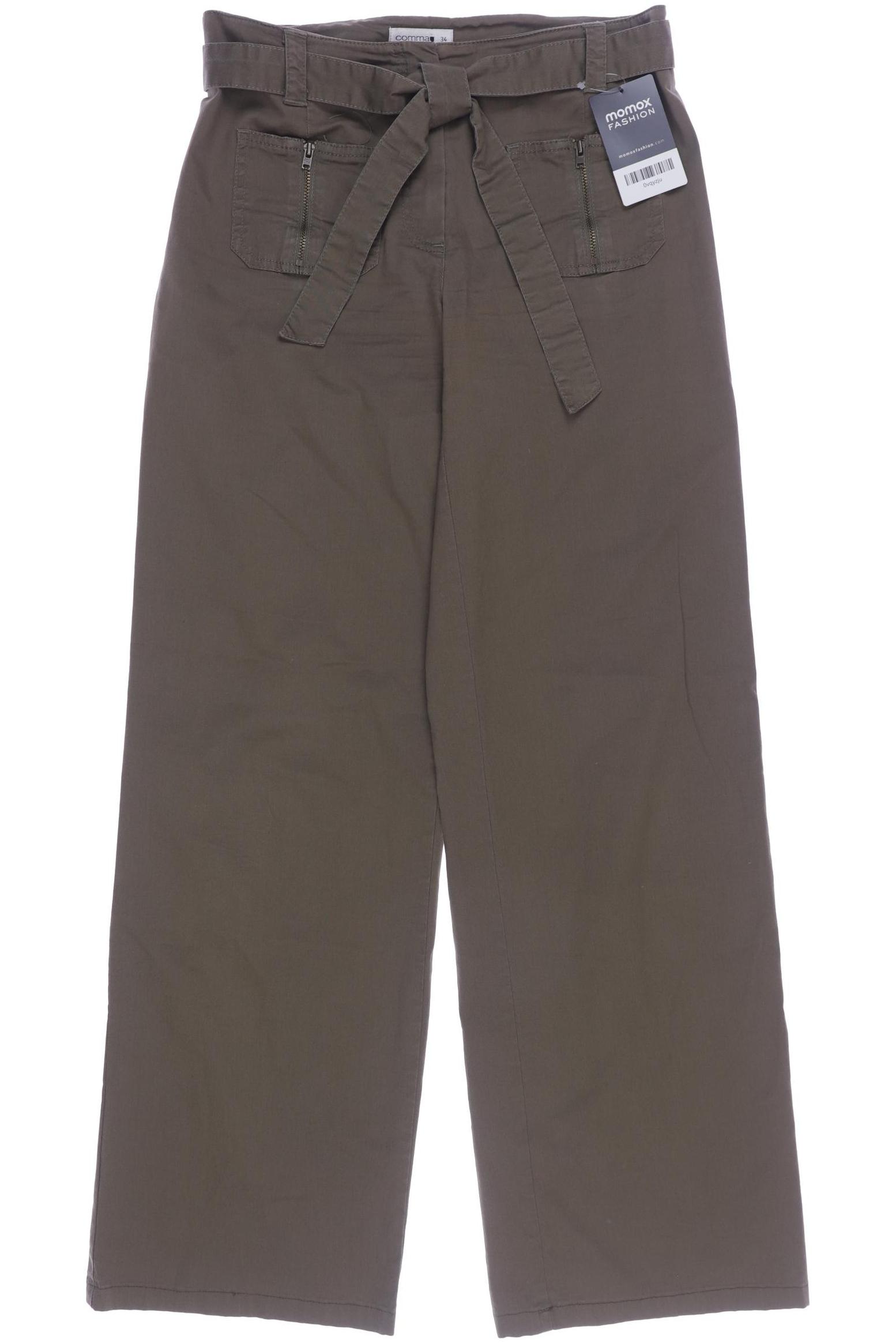 

Comma Damen Stoffhose, braun, Gr. 34