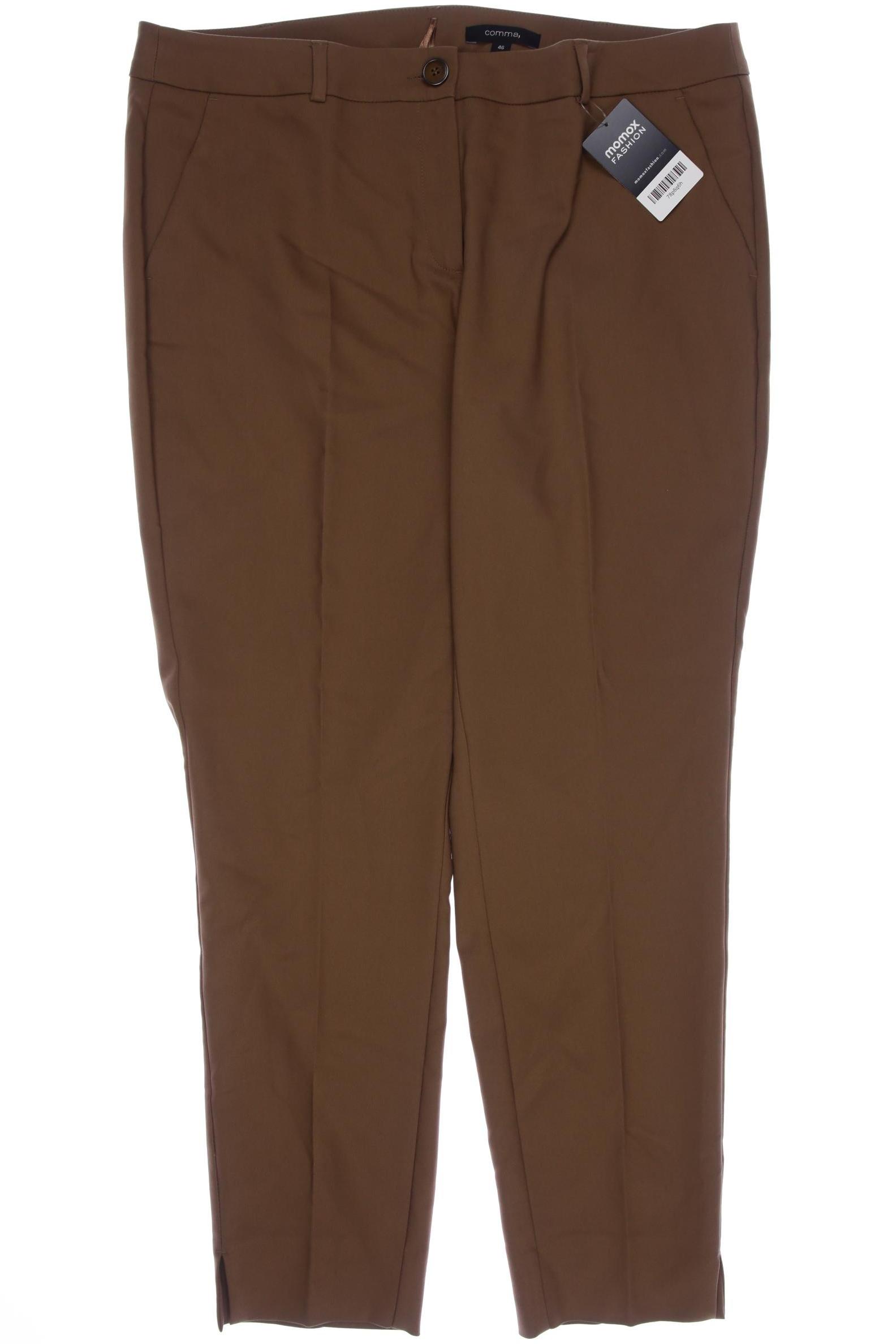 

Comma Damen Stoffhose, braun, Gr. 46