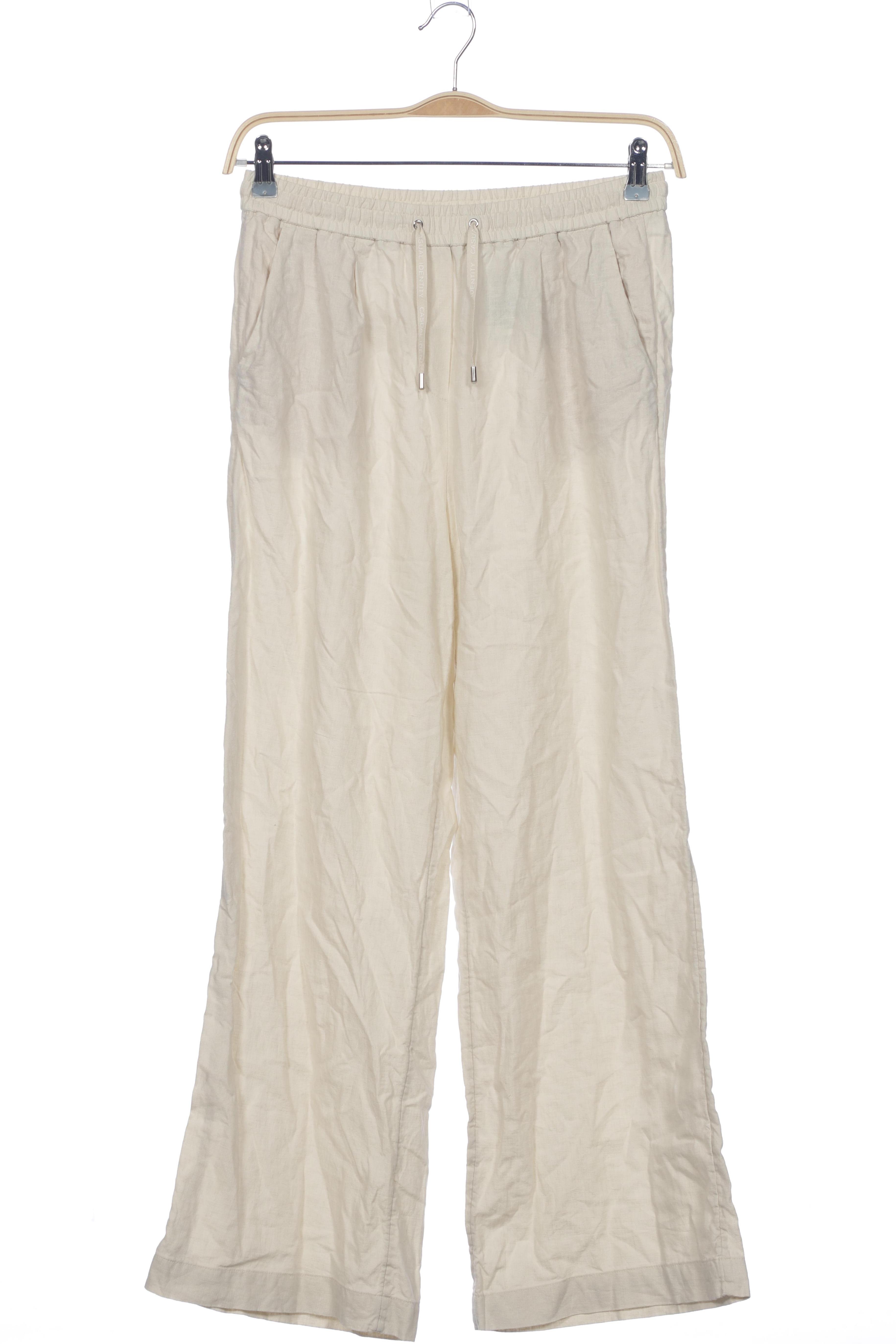 

Comma Damen Stoffhose, cremeweiß, Gr. 38