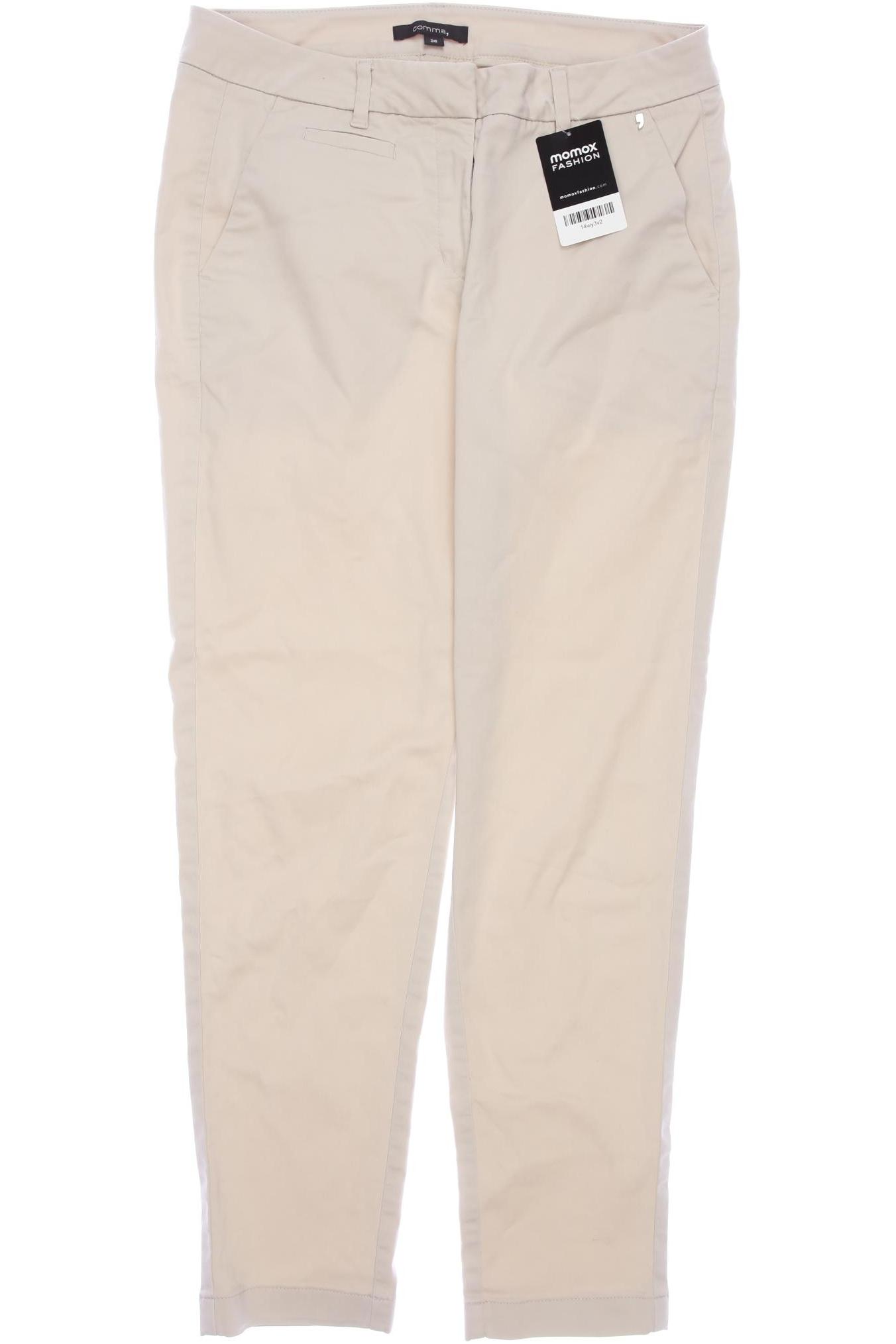 

Comma Damen Stoffhose, cremeweiß, Gr. 38