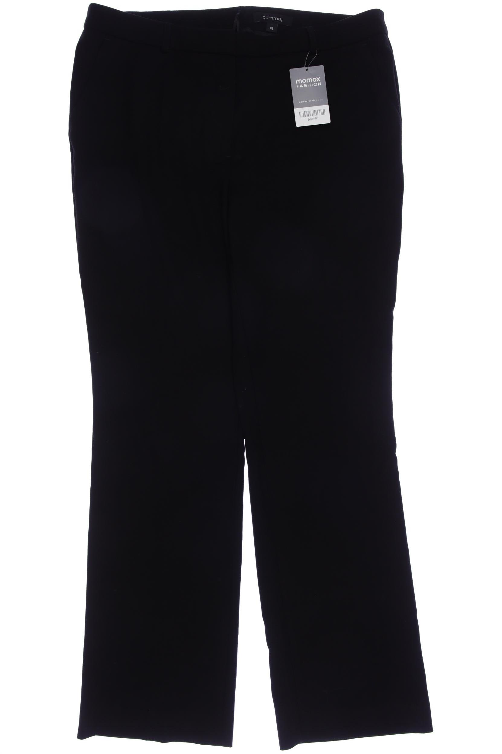 

Comma Damen Stoffhose, schwarz, Gr. 42