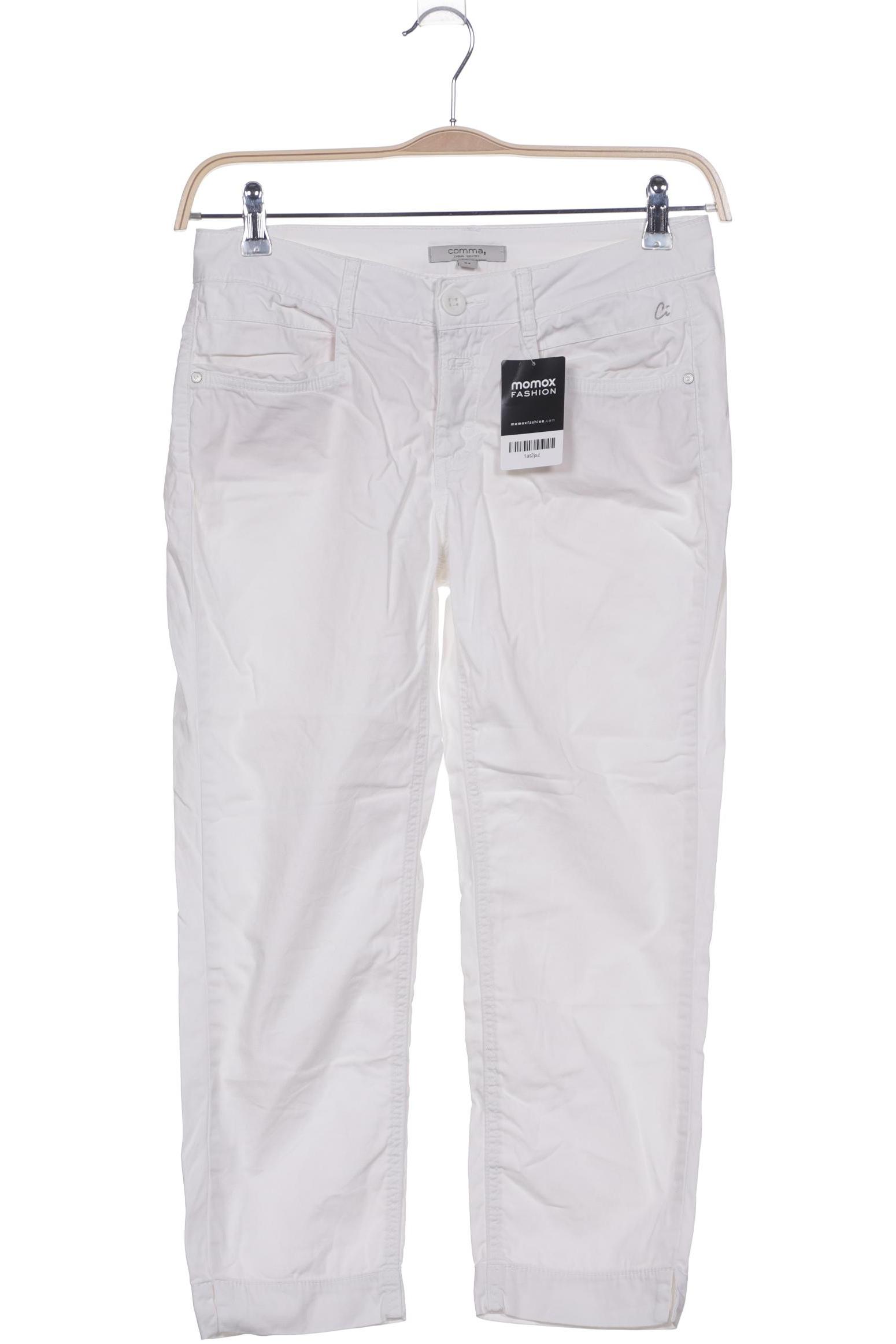 

Comma Damen Stoffhose, weiß, Gr. 34