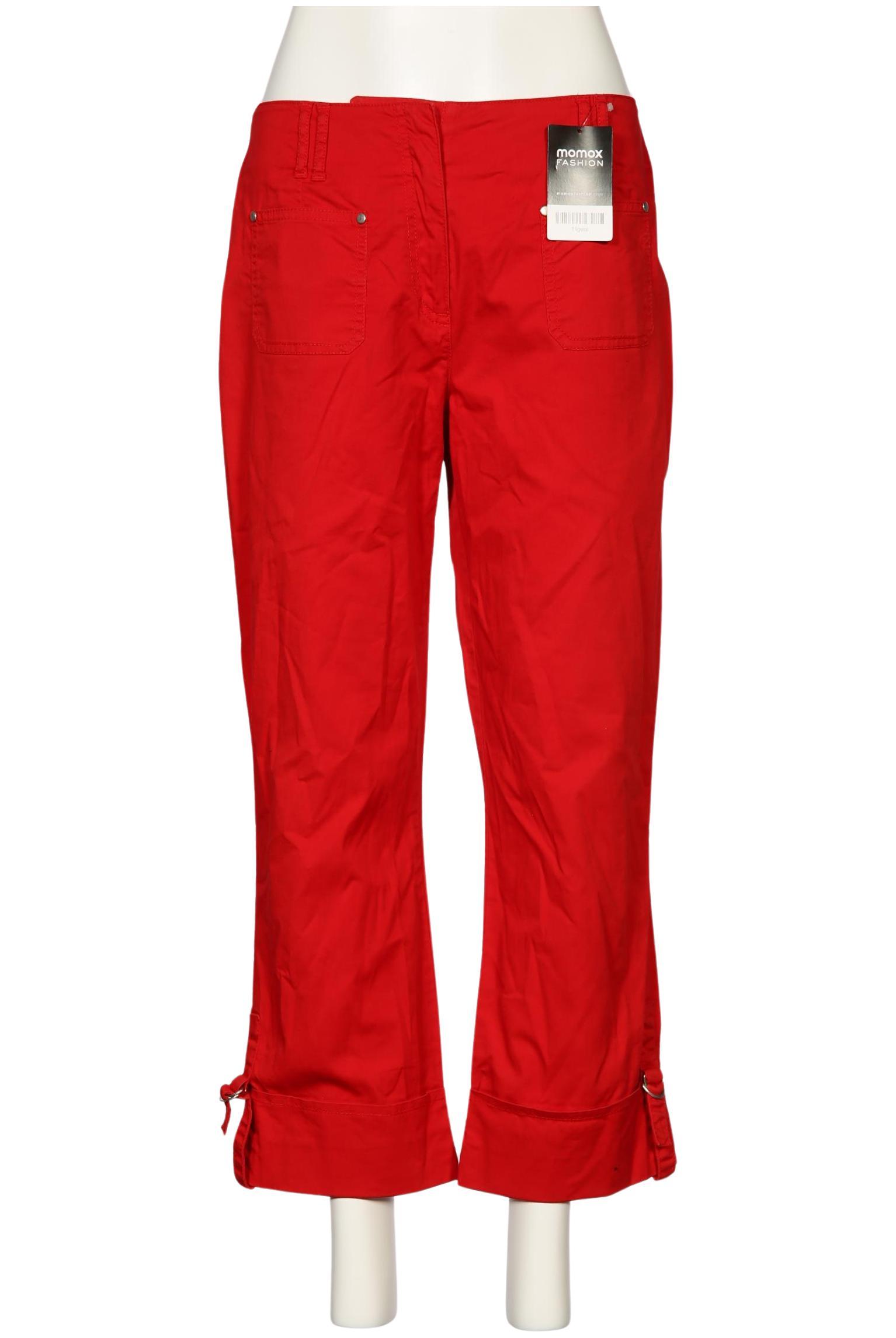 

Comma Damen Stoffhose, rot, Gr. 38