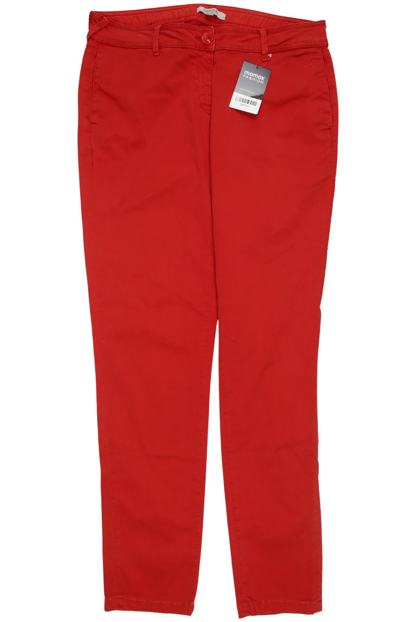 

Comma Damen Stoffhose, rot, Gr. 38