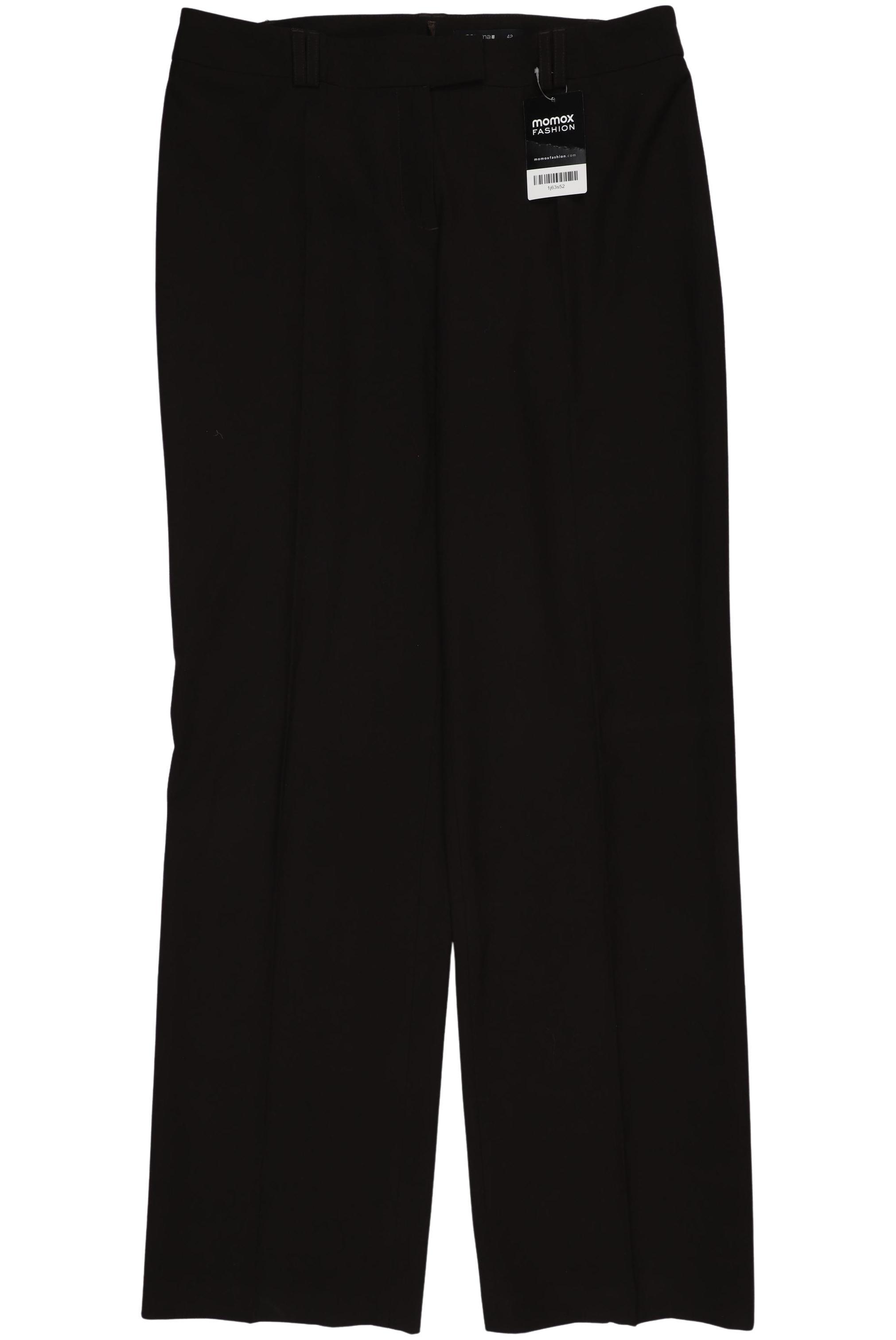 

Comma Damen Stoffhose, braun, Gr. 42