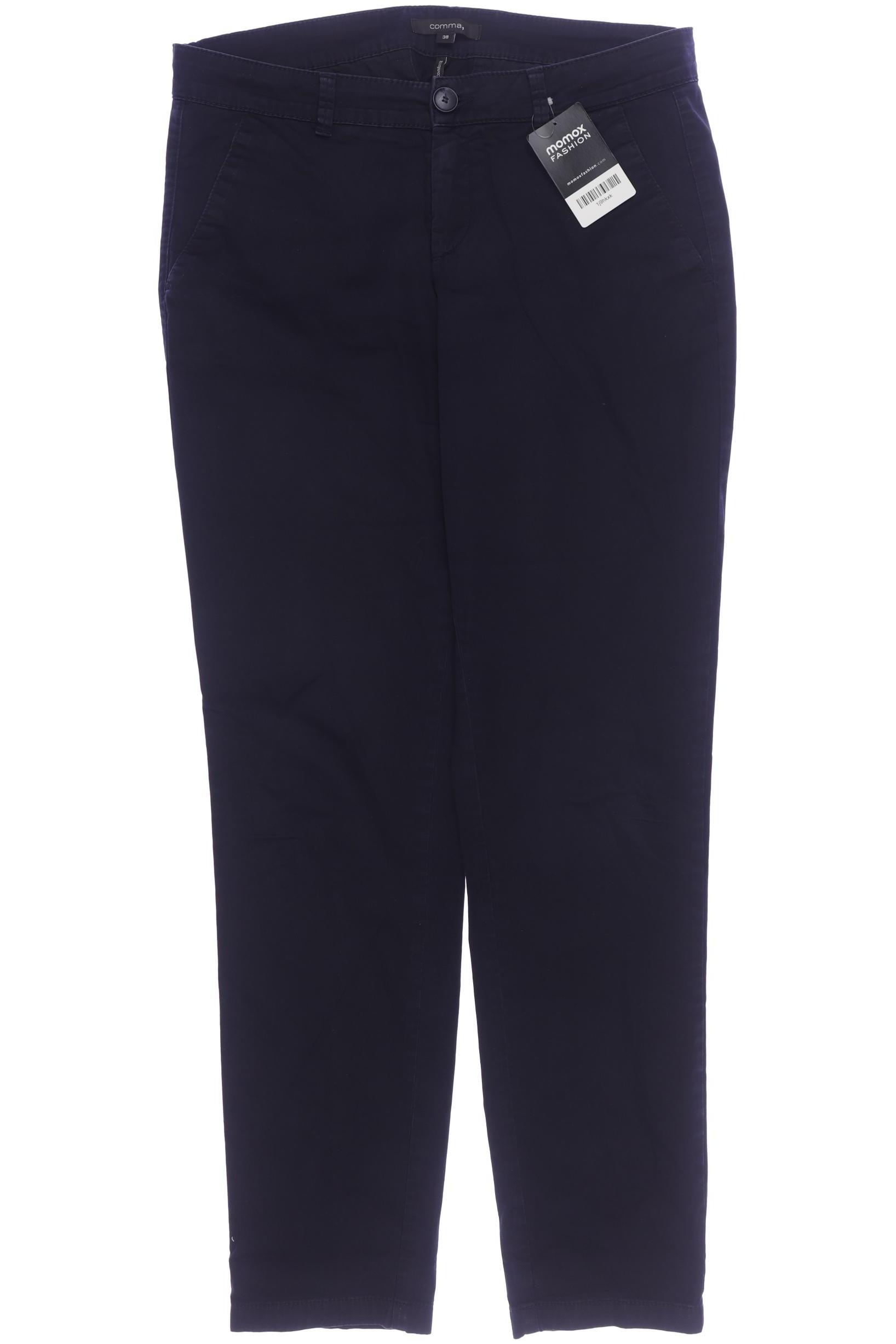

Comma Damen Stoffhose, marineblau, Gr. 38