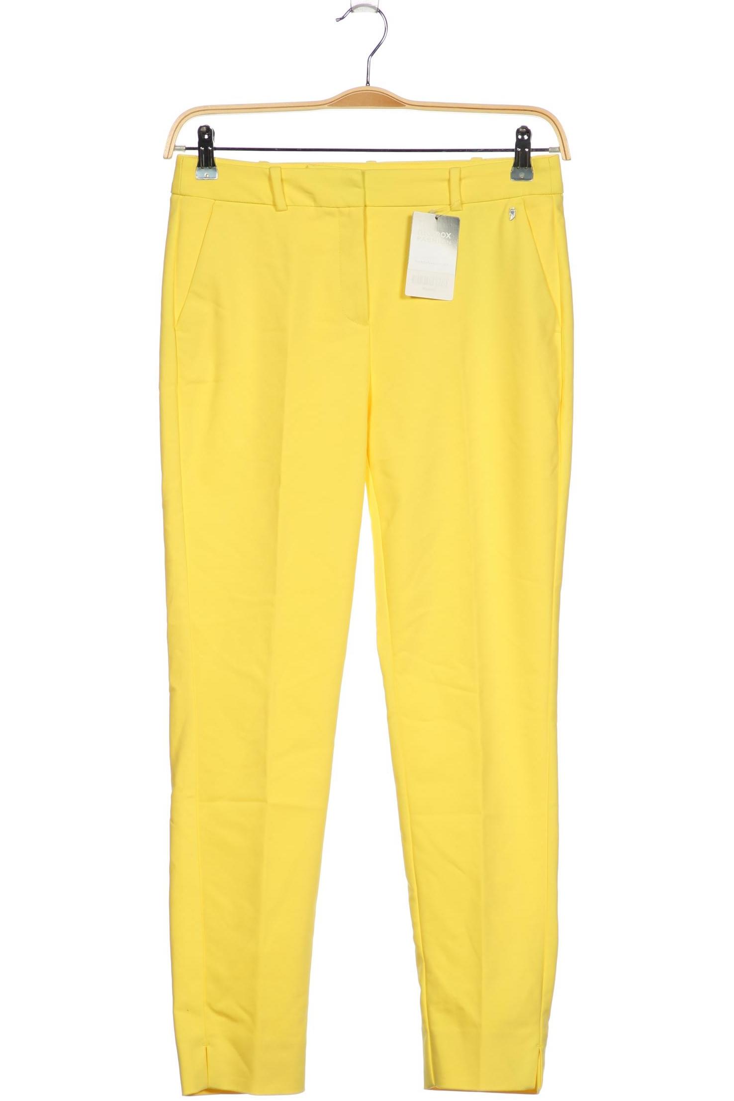 

Comma Damen Stoffhose, gelb, Gr. 36