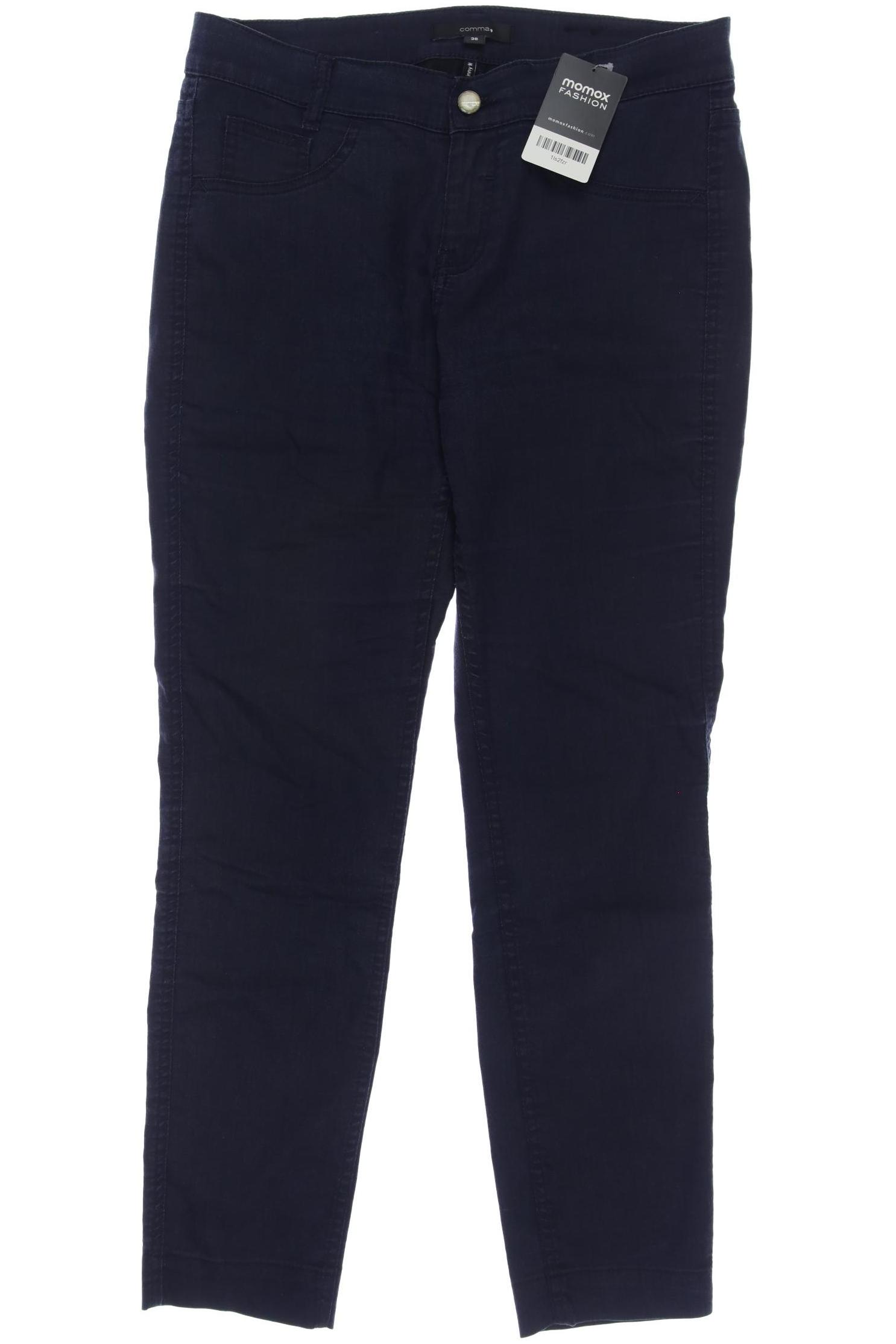 

Comma Damen Stoffhose, marineblau, Gr. 36