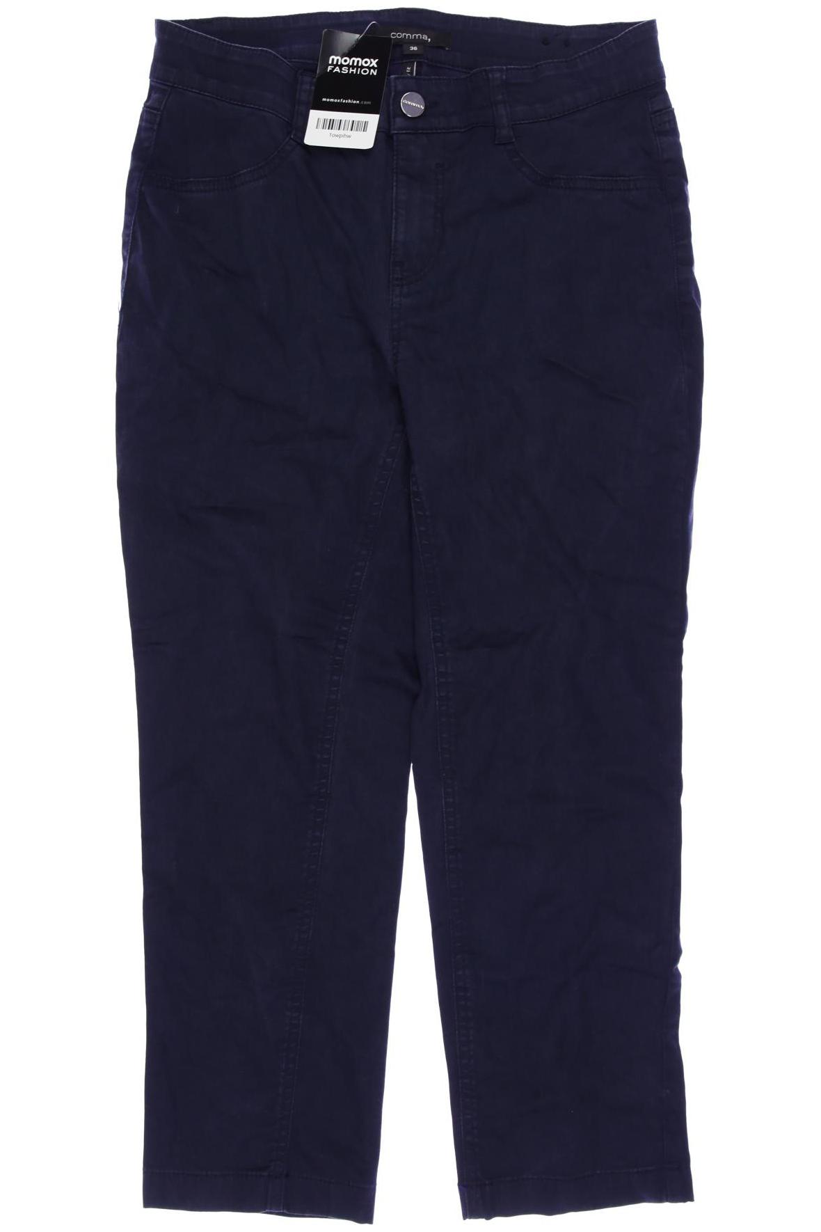 

Comma Damen Stoffhose, marineblau, Gr. 36