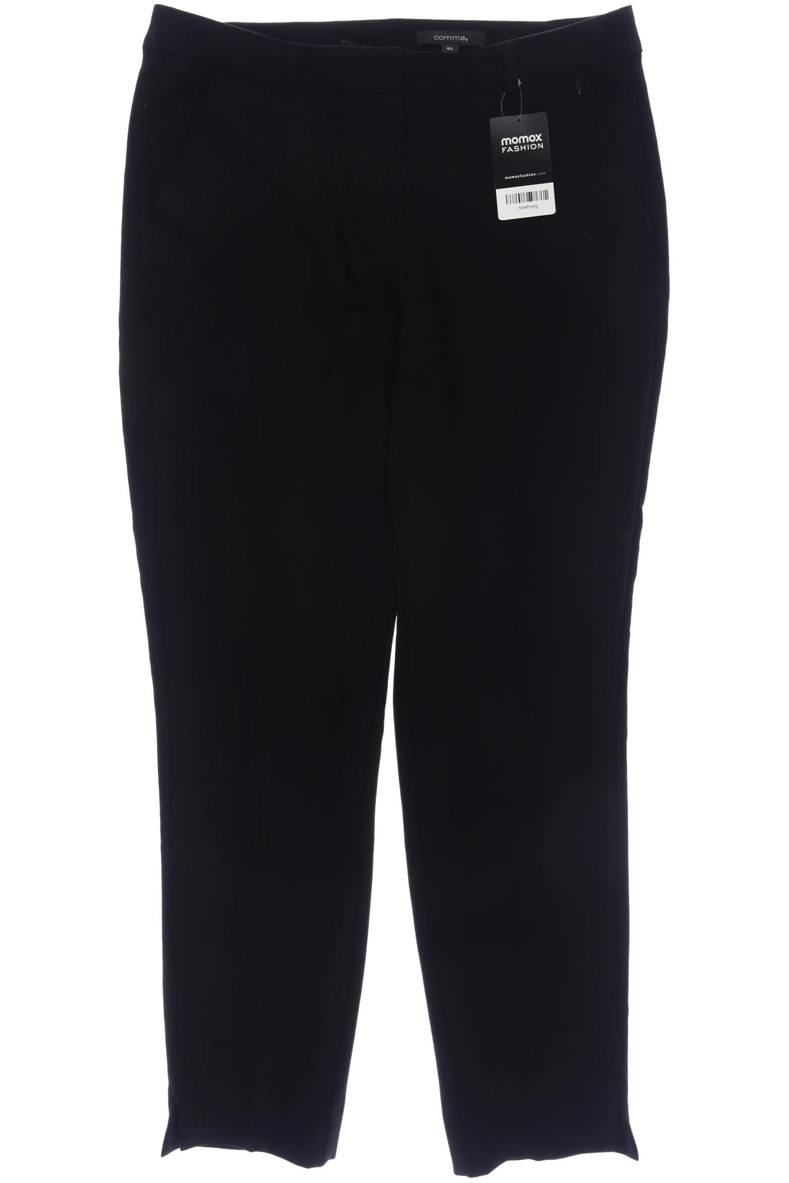 

Comma Damen Stoffhose, schwarz, Gr. 40