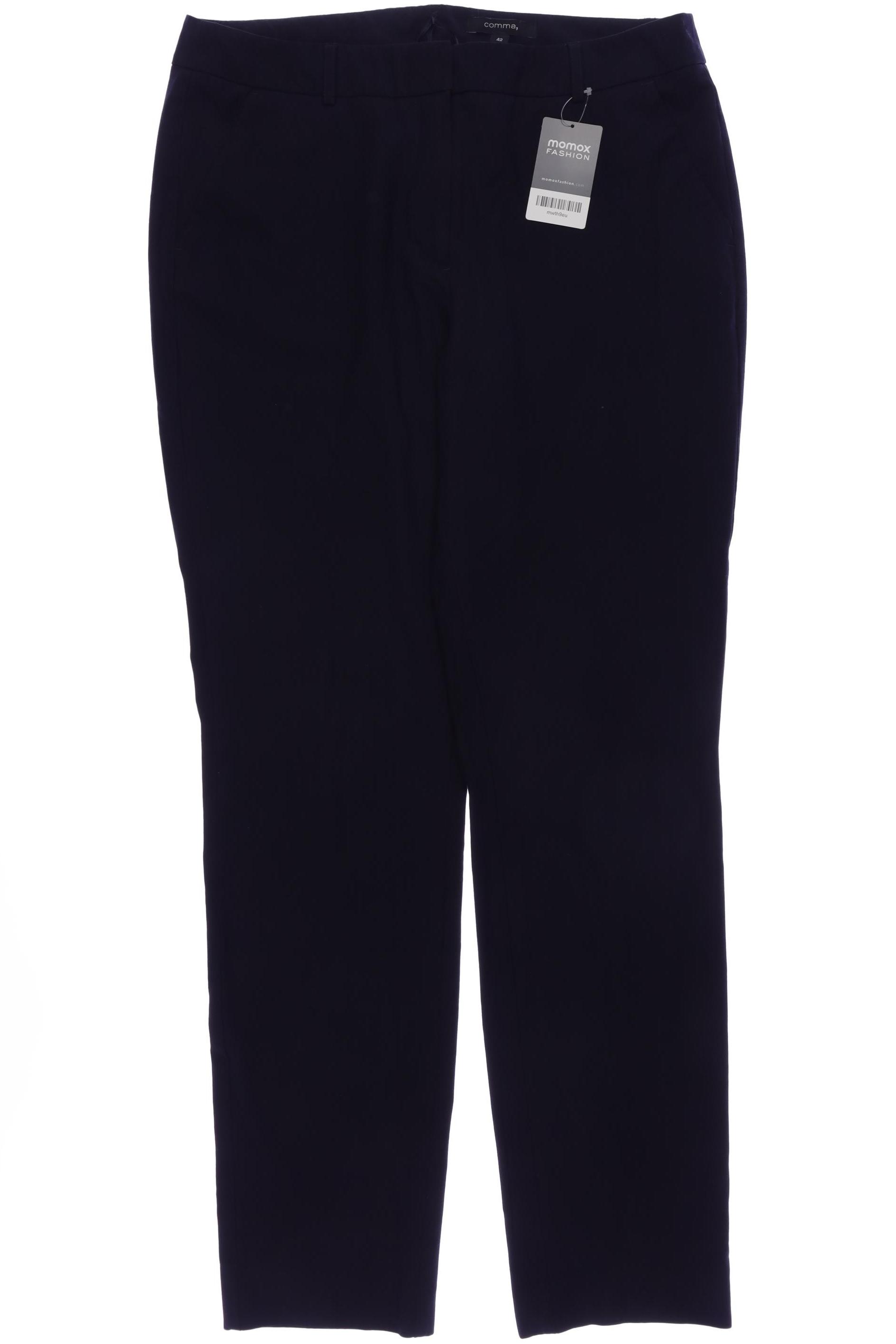 

Comma Damen Stoffhose, marineblau, Gr. 42