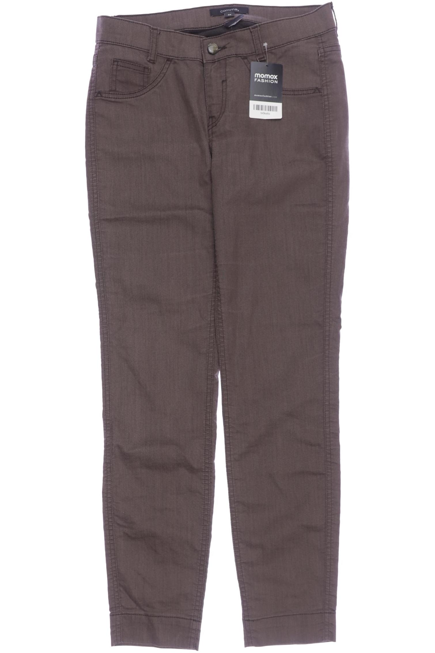 

Comma Damen Stoffhose, braun, Gr. 34