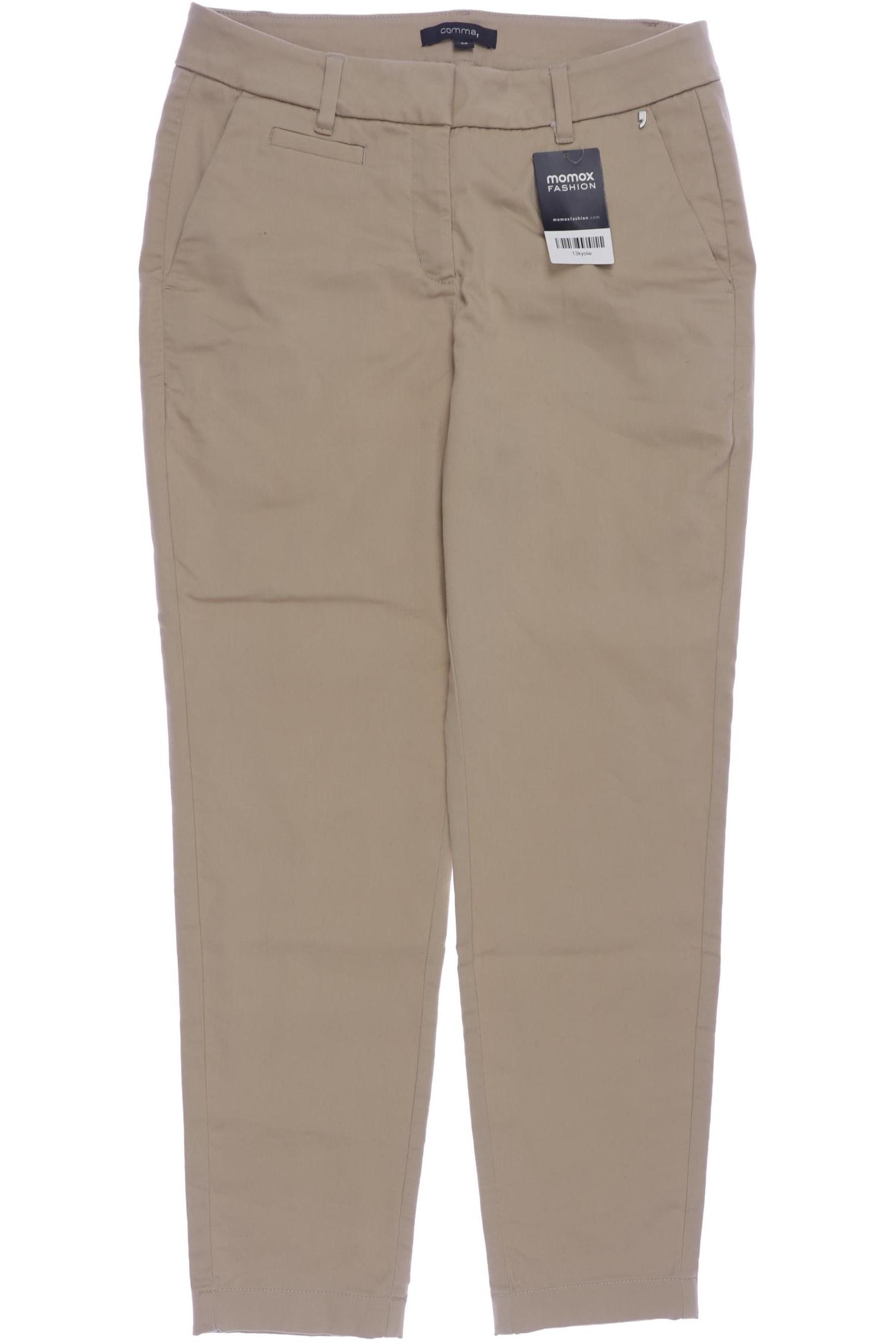 

Comma Damen Stoffhose, beige, Gr. 36