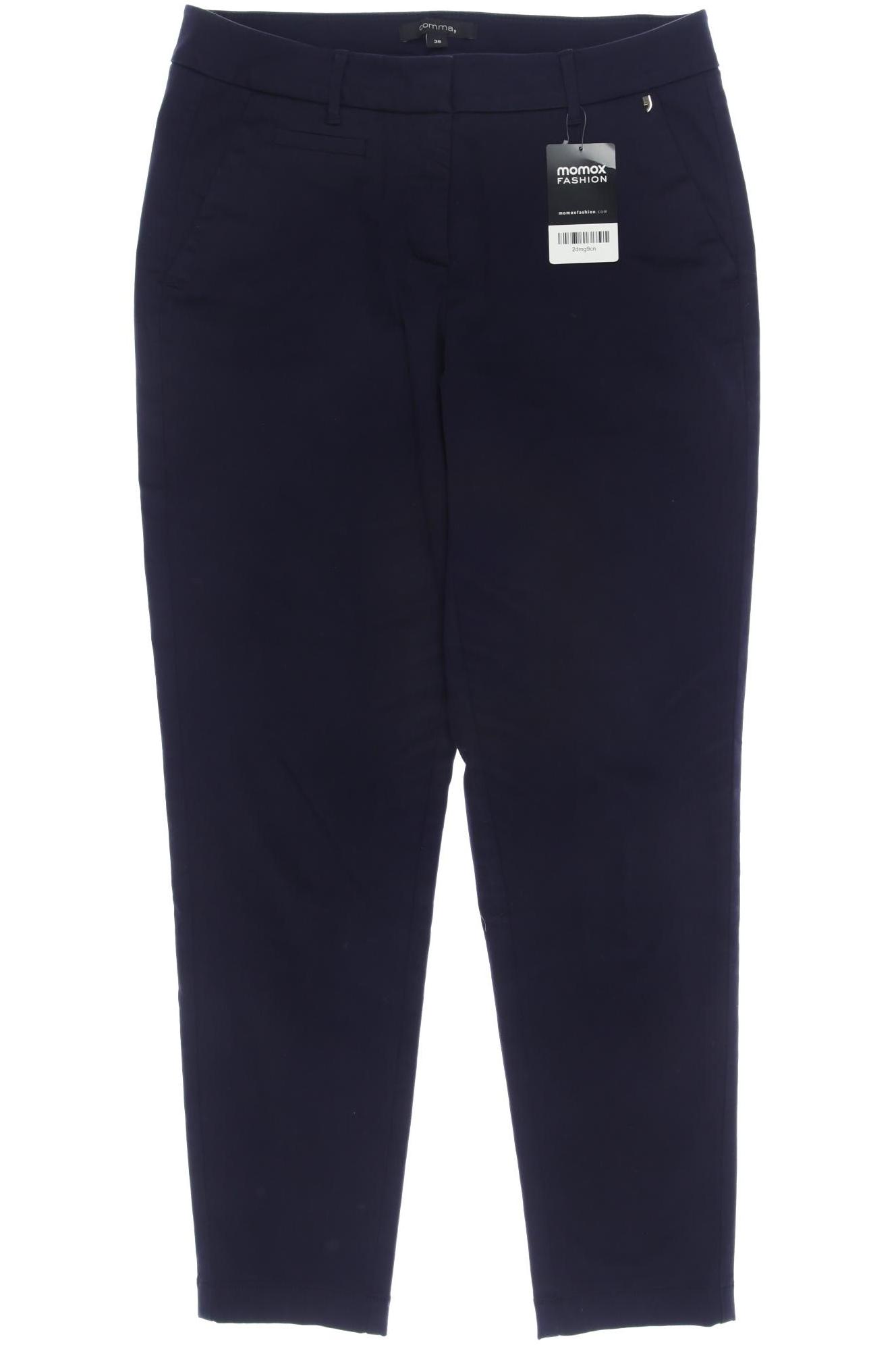 

Comma Damen Stoffhose, marineblau, Gr. 36