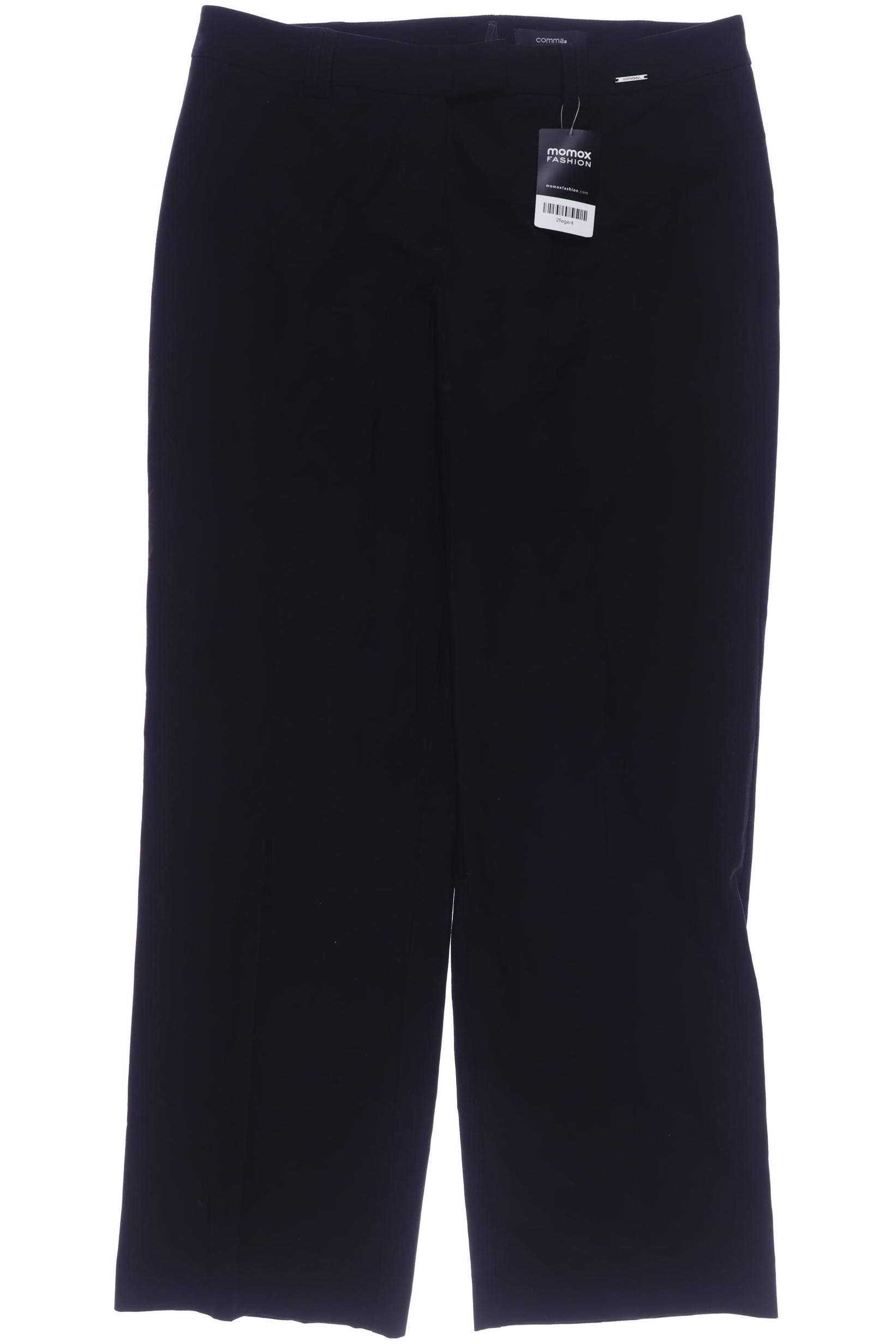 

Comma Damen Stoffhose, schwarz