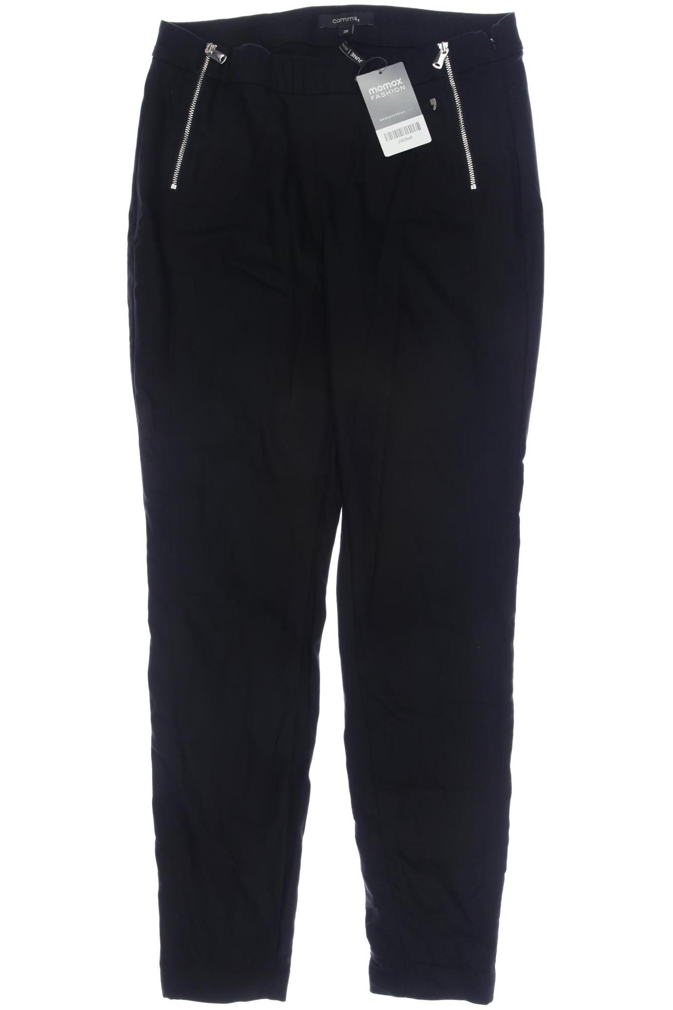 

Comma Damen Stoffhose, schwarz, Gr. 38