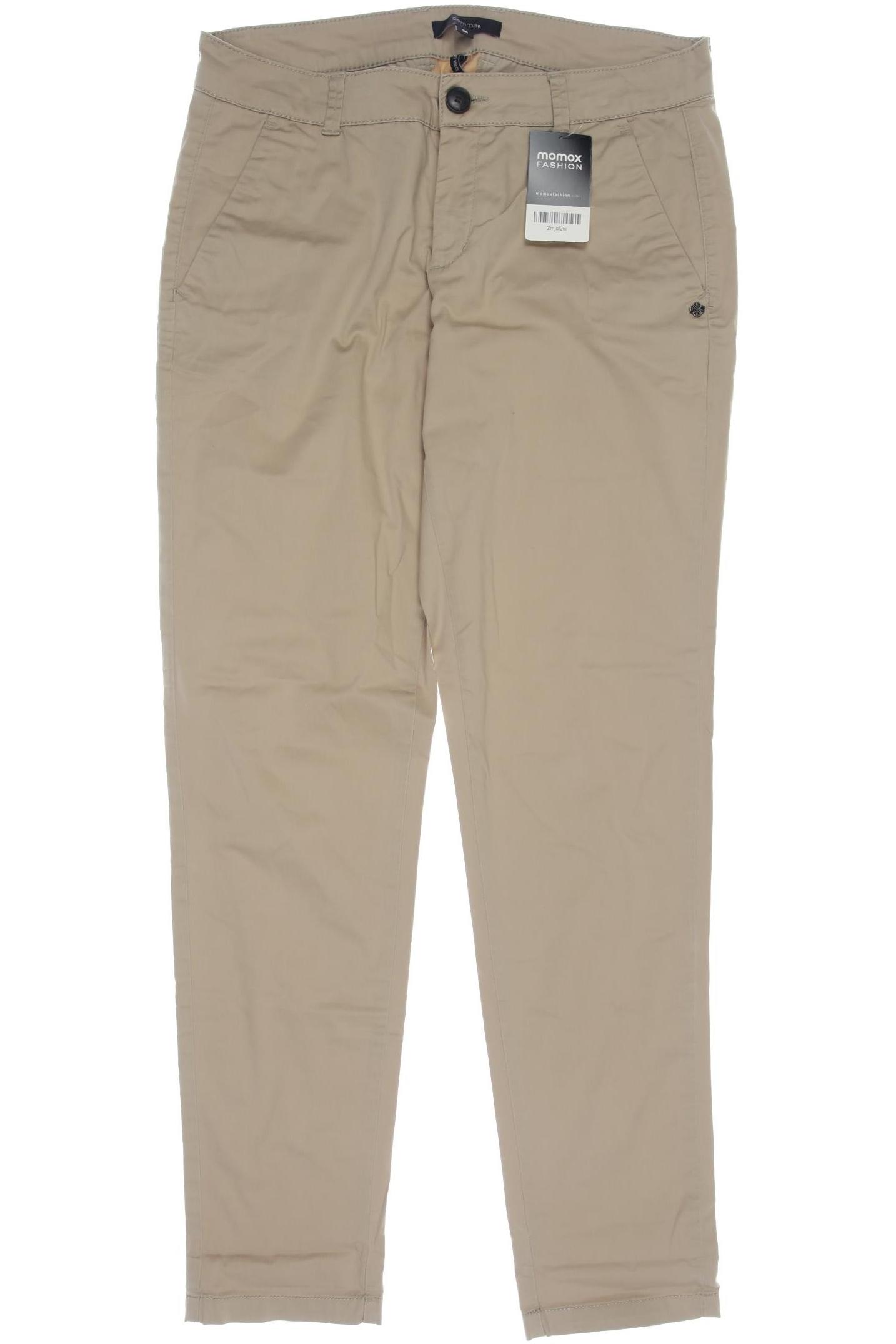 

Comma Damen Stoffhose, beige, Gr. 38