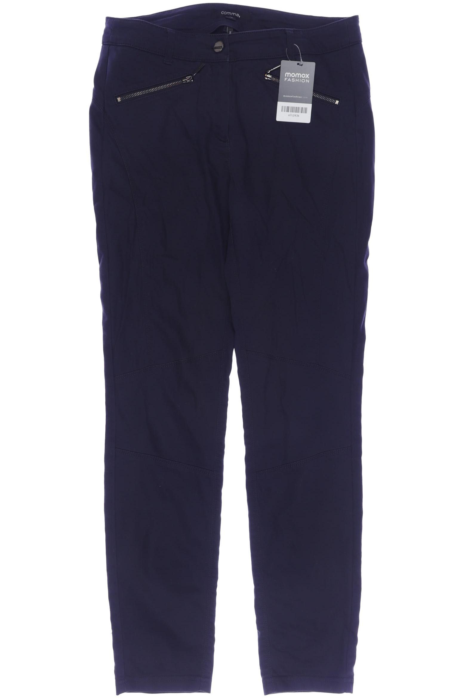 

Comma Damen Stoffhose, marineblau, Gr. 36