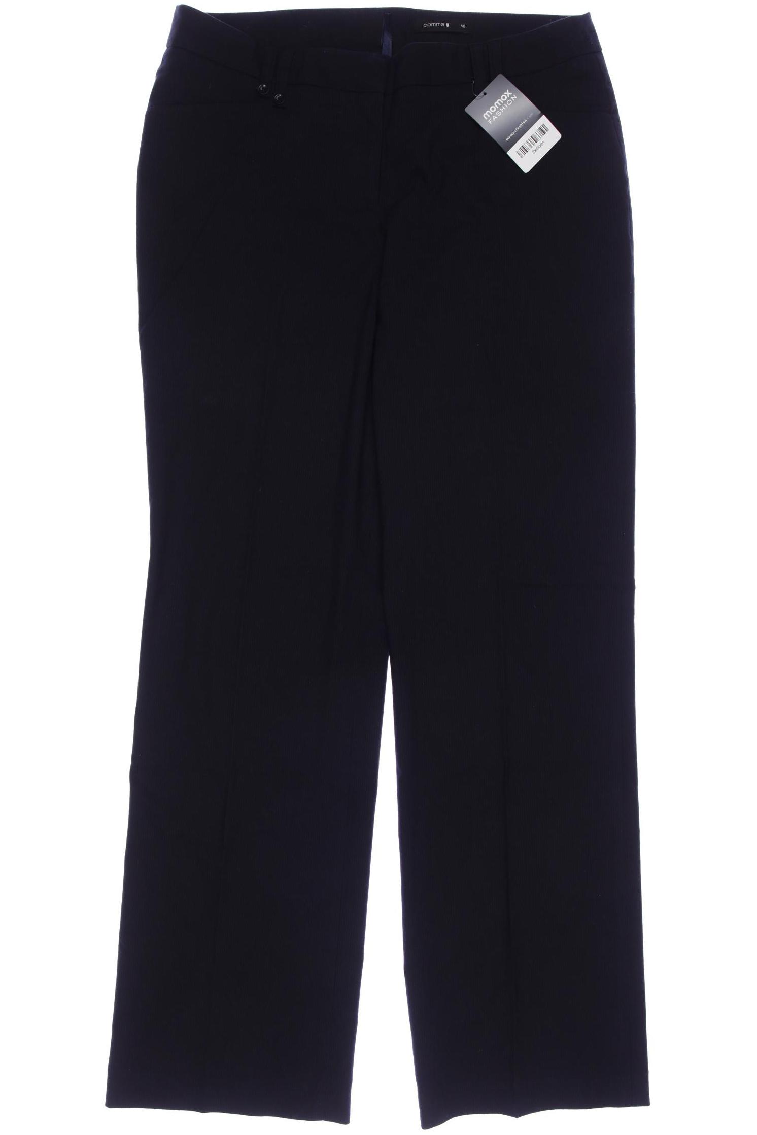 

Comma Damen Stoffhose, marineblau, Gr. 40