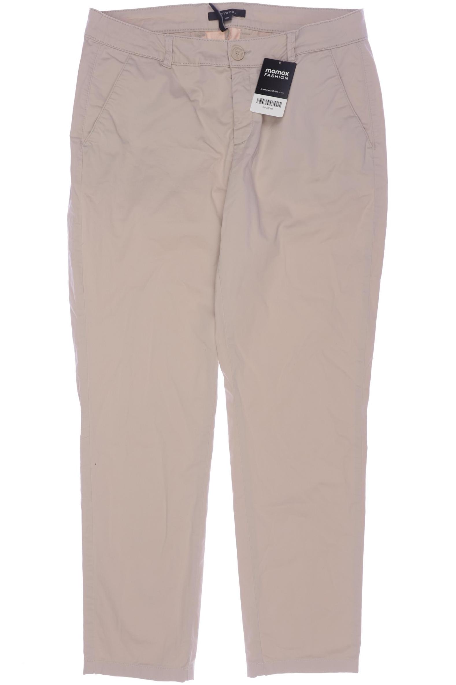 

Comma Damen Stoffhose, beige, Gr. 40