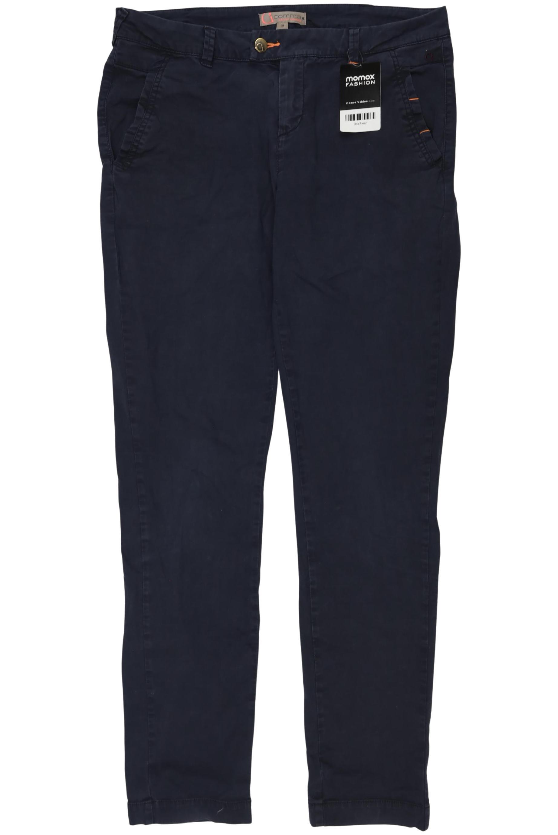 

Comma Damen Stoffhose, marineblau, Gr. 38