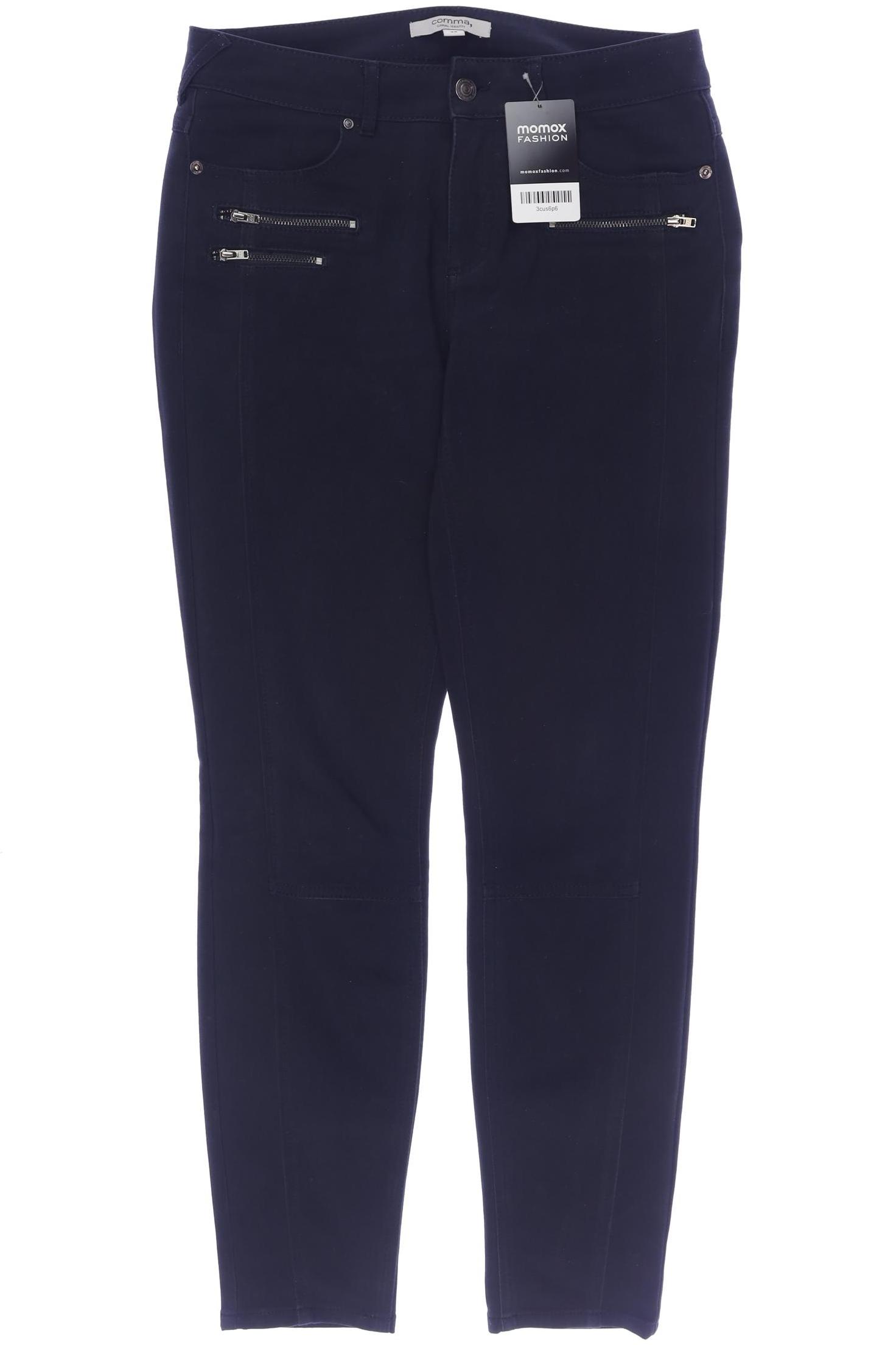 

Comma Damen Stoffhose, marineblau, Gr. 36