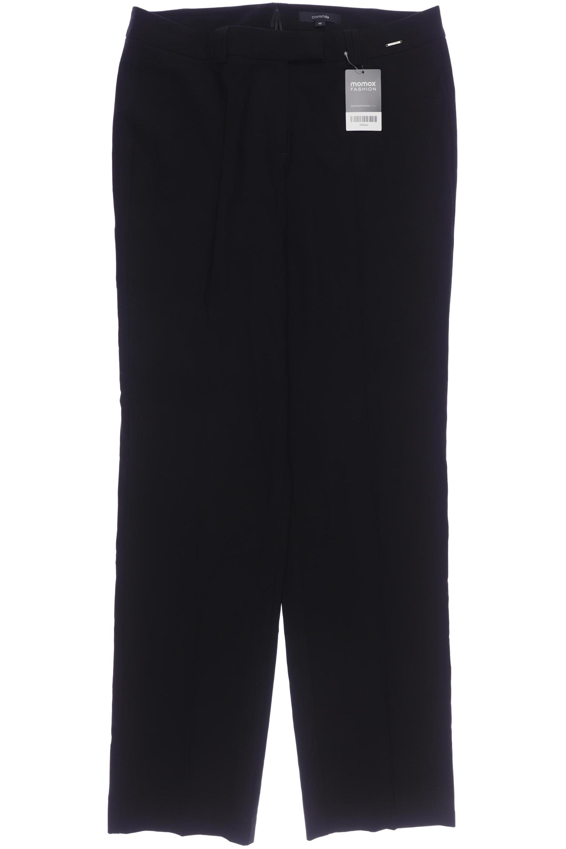 

Comma Damen Stoffhose, schwarz, Gr. 42