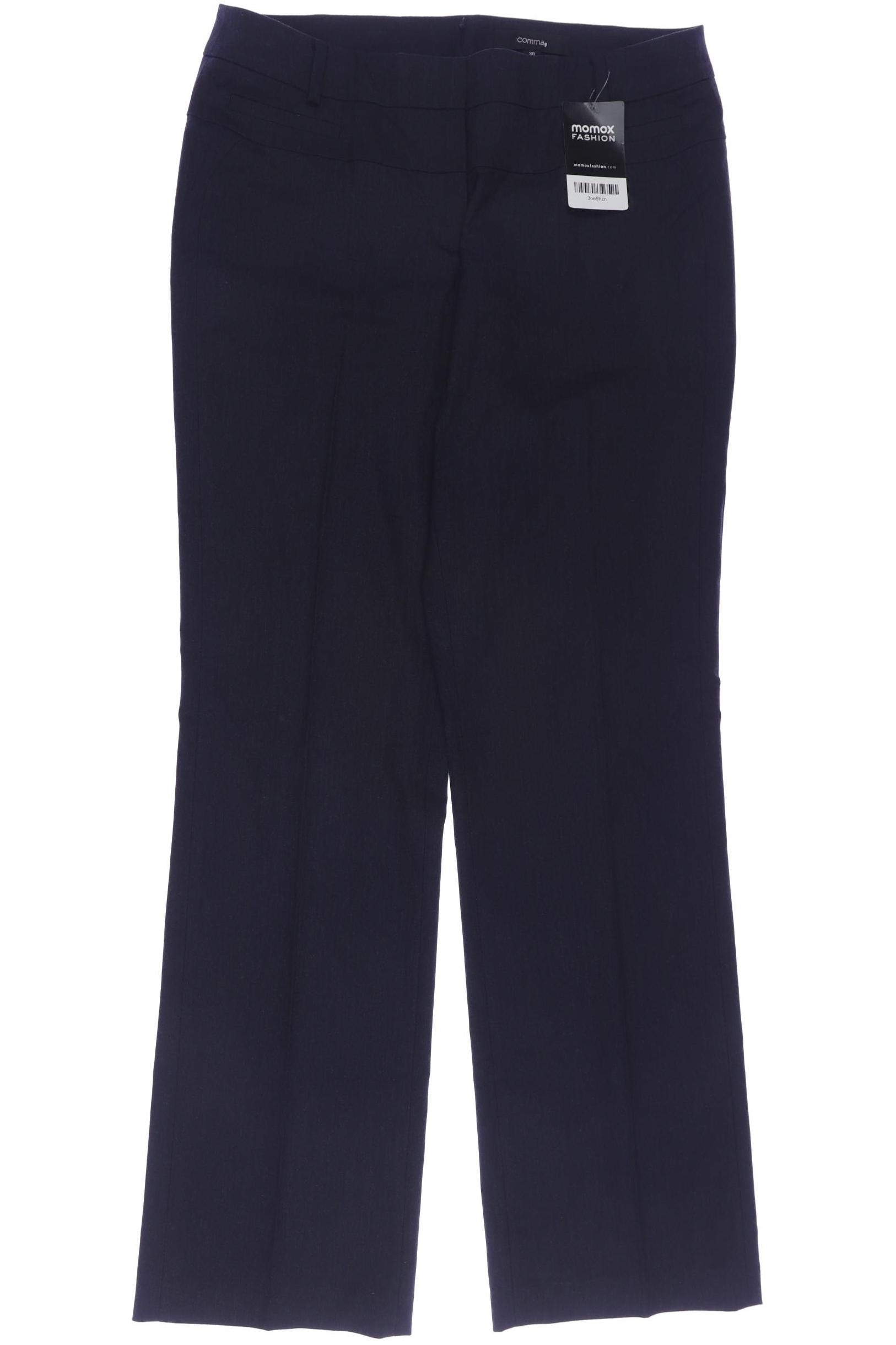 

Comma Damen Stoffhose, marineblau, Gr. 38