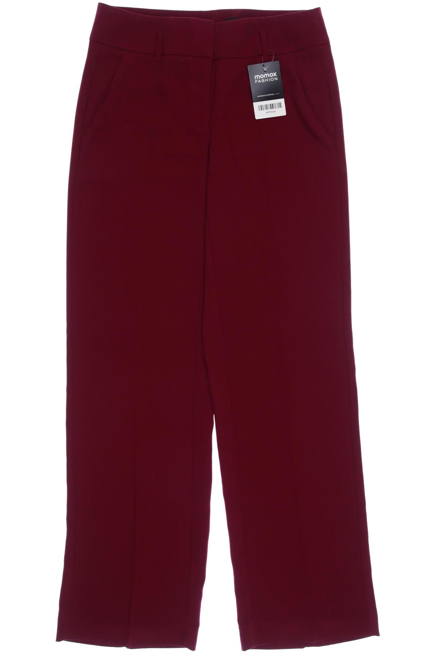 

Comma Damen Stoffhose, bordeaux, Gr. 34