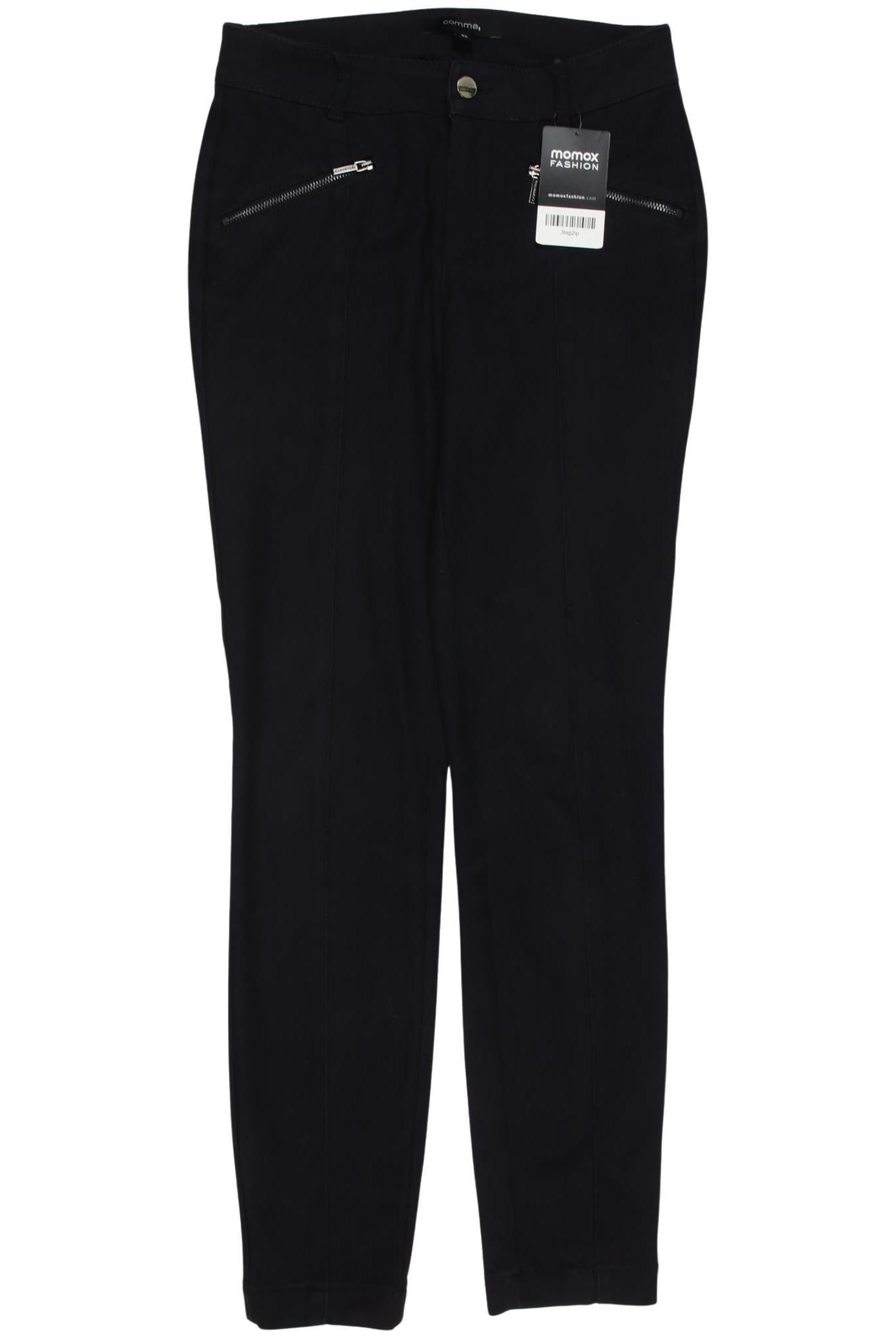 

Comma Damen Stoffhose, marineblau, Gr. 32