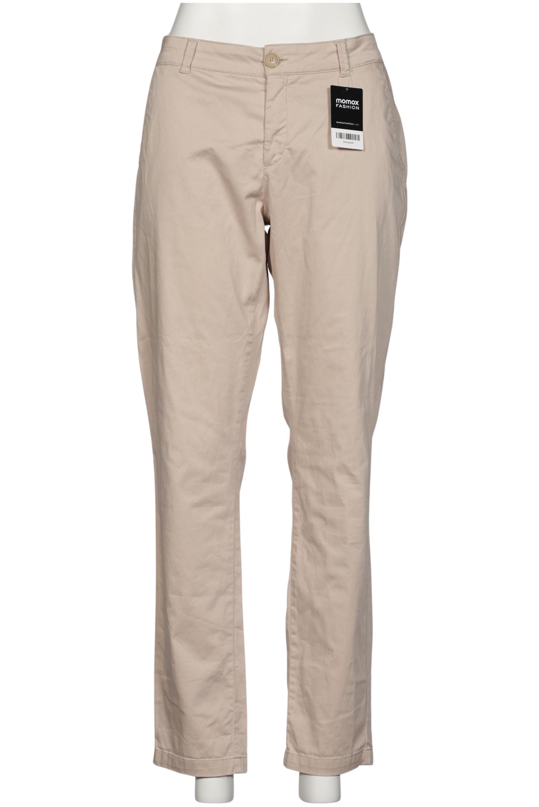 

Comma Damen Stoffhose, beige, Gr. 42