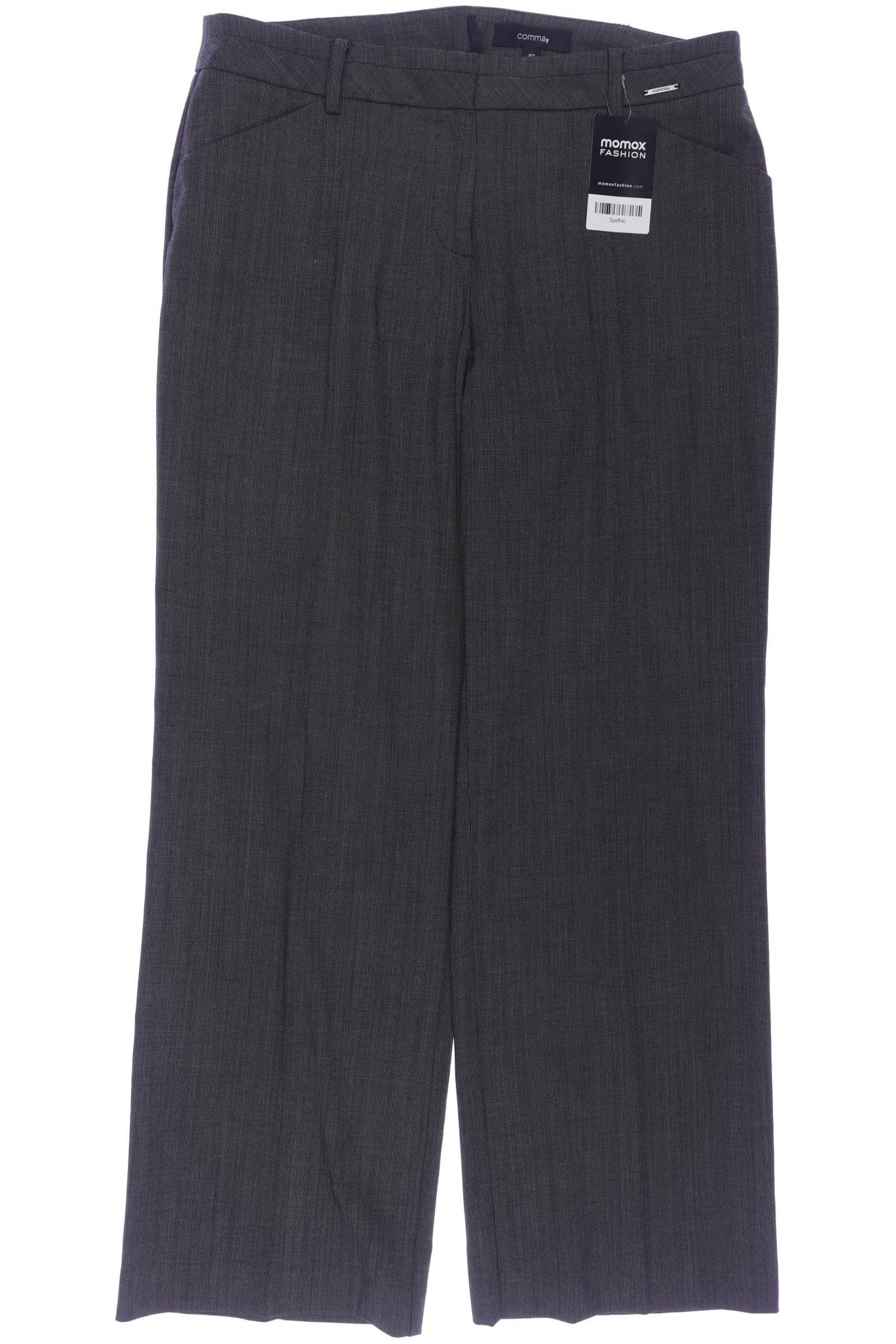 

Comma Damen Stoffhose, grau, Gr. 40